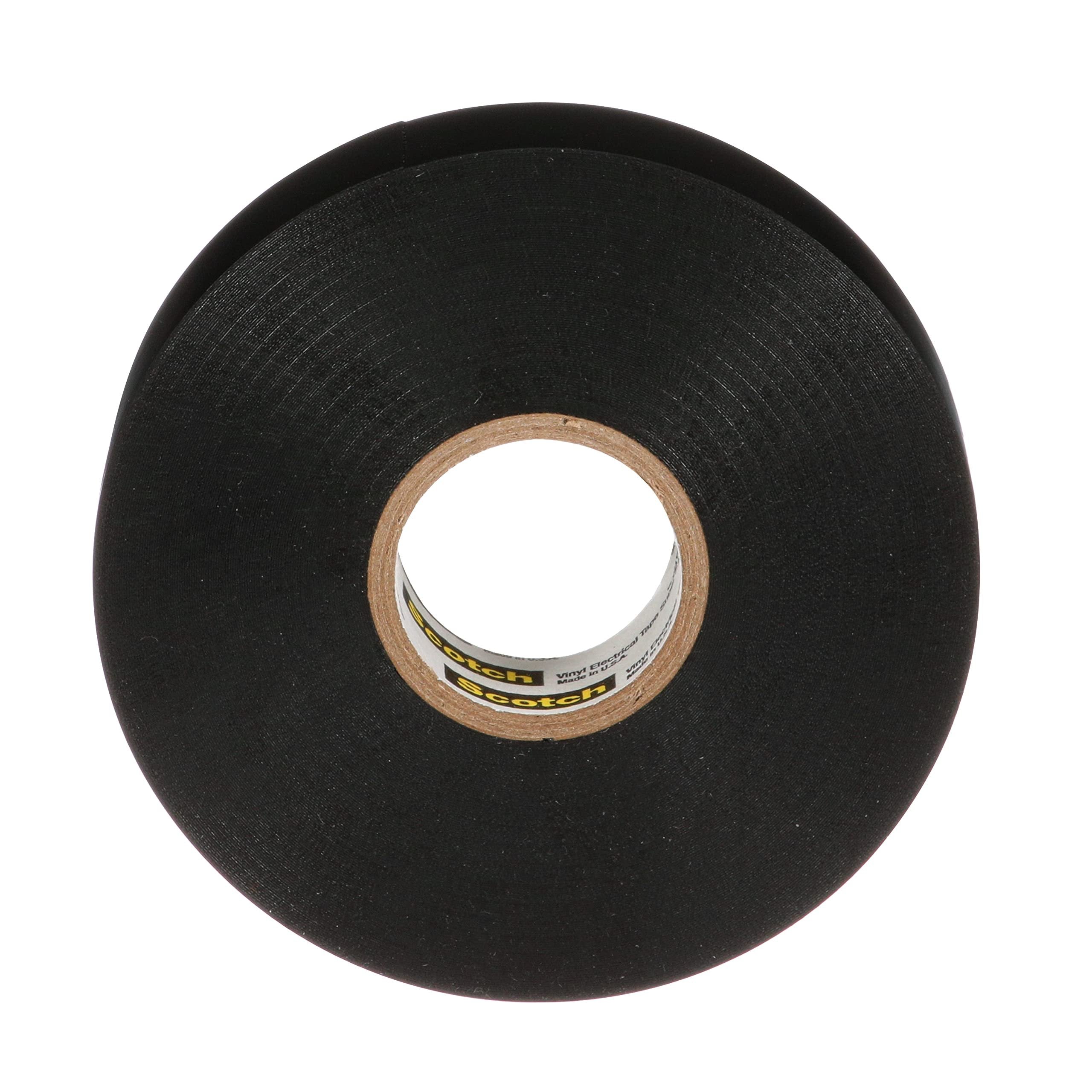 3M Safety Super 88 Vinyl Electrical Tape, .75 in x 66 ft, Black, 1-Roll