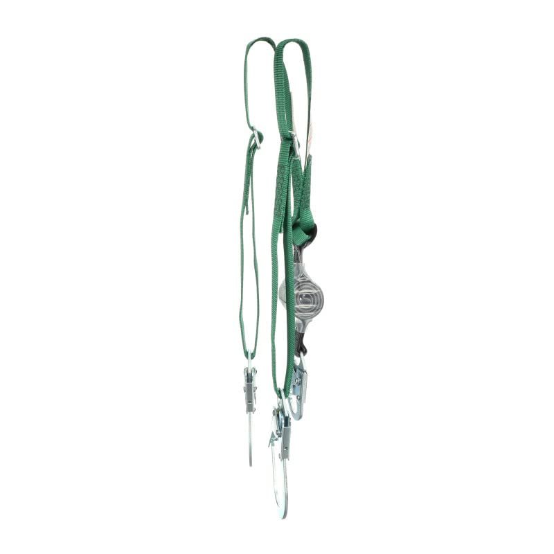 V-Series Standard Single-Leg Adjustable Energy Absorbing Lanyard, 6',36C Small snaphooks