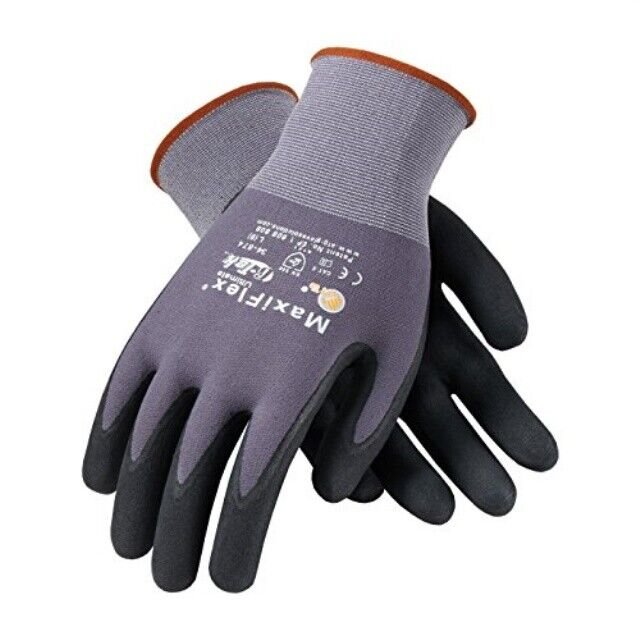 PIP GTek 34-874 MaxiFlex ATG Ultimate Nitrile Micro Foam Coated Gloves XXSM-3XL