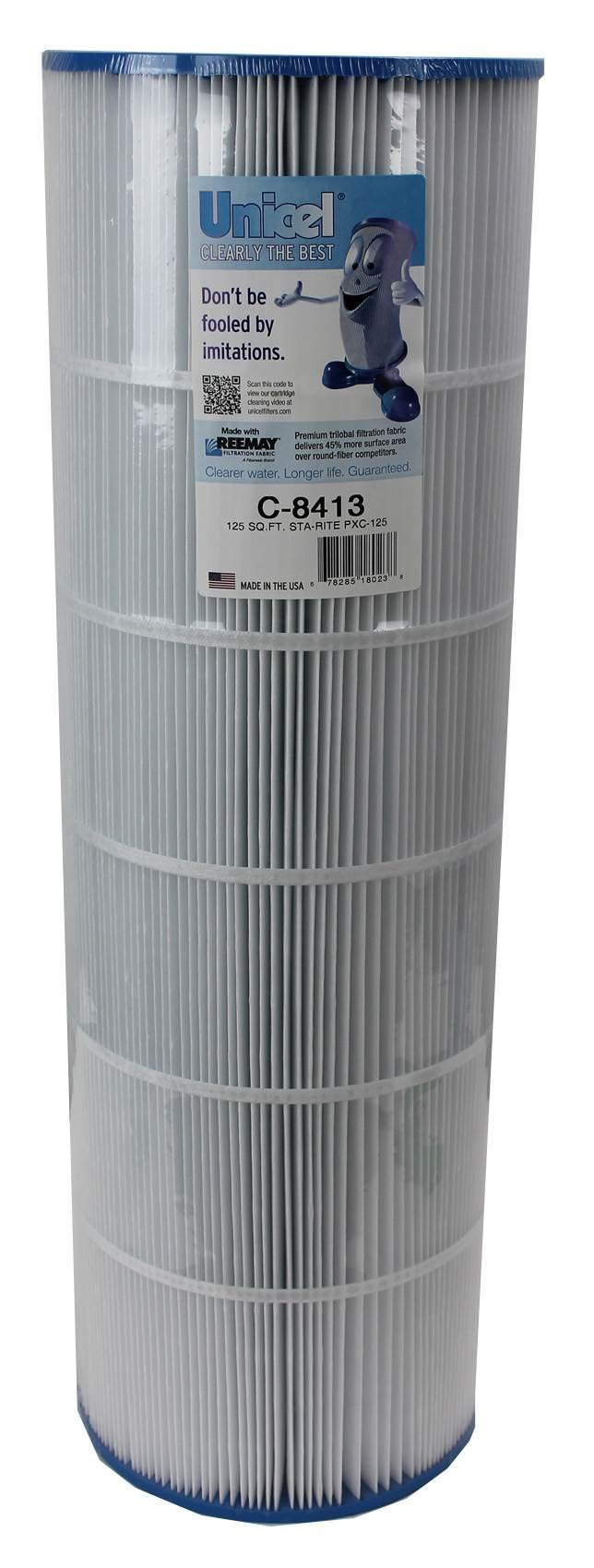 2) New Unicel C-8413 Pool Spa Replacement Cartridge Filters 125 Sq Ft Sta-Rite