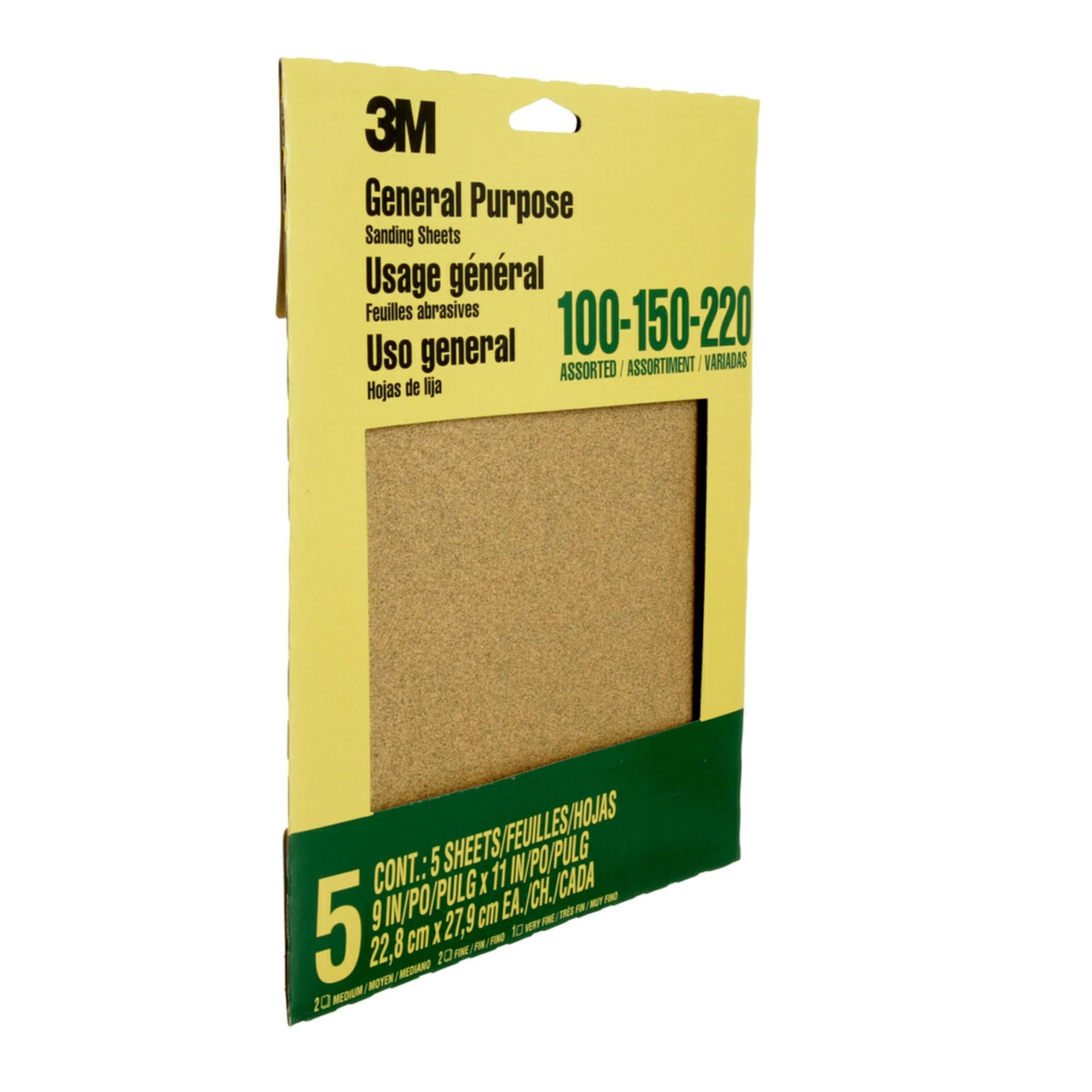 3M General Purpose Aluminum Obyide Sandpaper