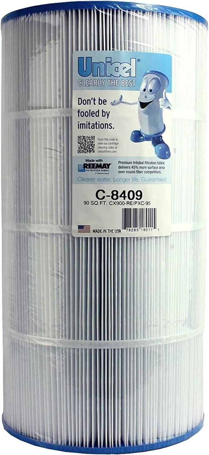 Unicel C8409 Swimming Pool and Spa Replacement Filter Cartridge 2 PACK