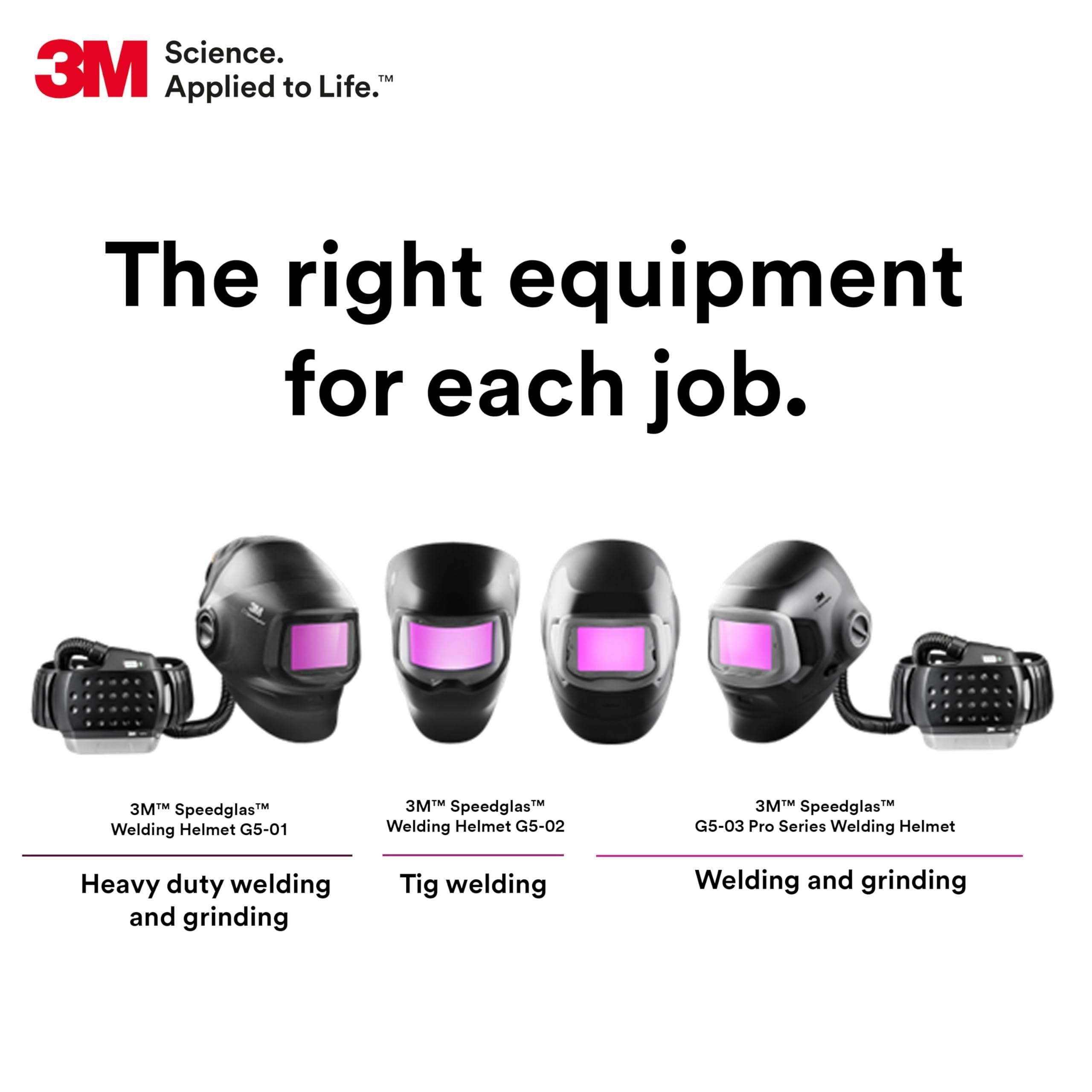 3M Speedglas G5-03 Pro Welding Helmet 10-0100-30TW with G5TW ADF with Grind Mode, TAP, Natural Color, Tack Weld Mode