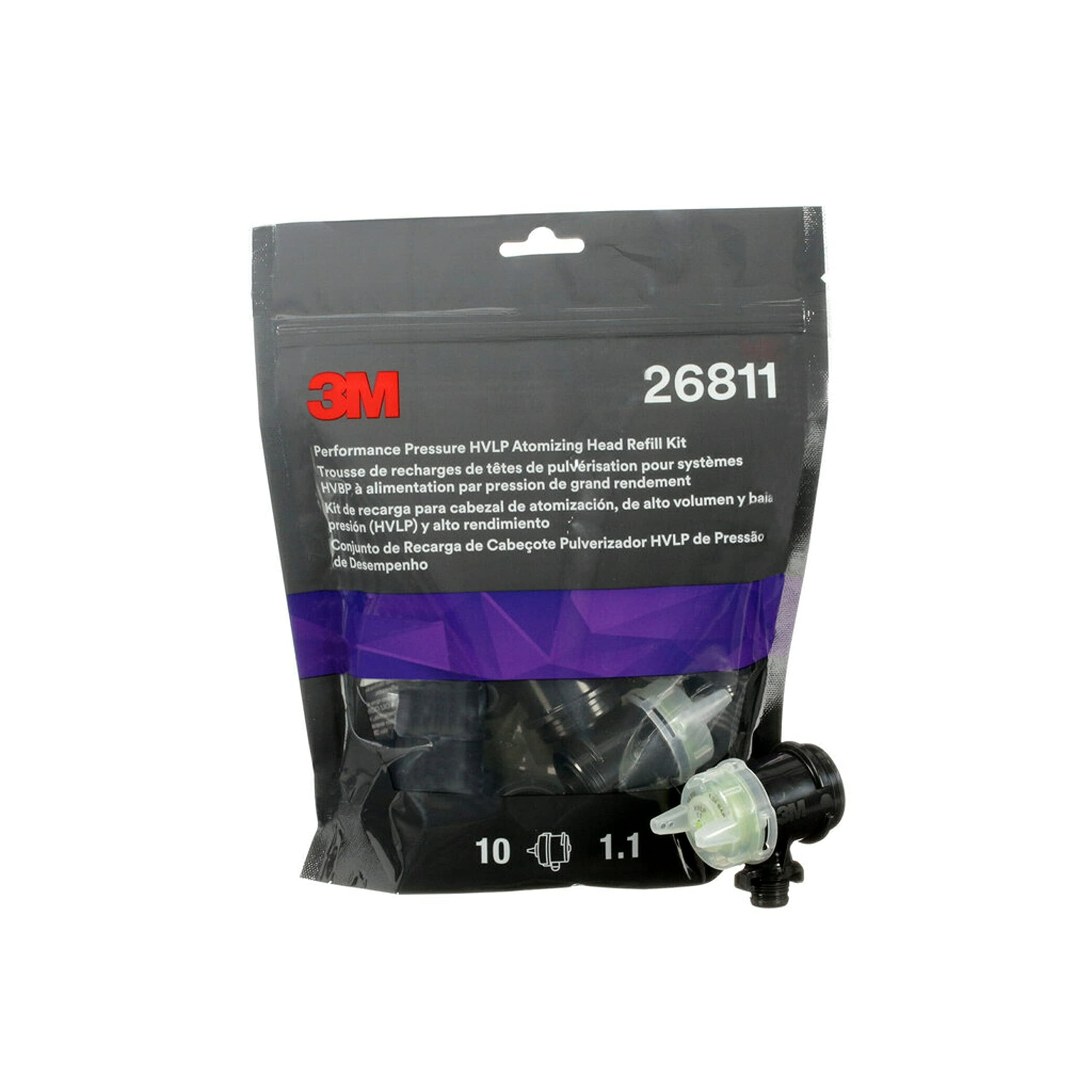 Hvlp Atomization Pattern 3M Performance HVLP Atomizing Head Refill Kit – Aabaco Store