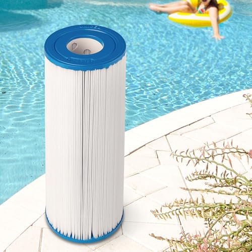 Unicel C-8413 125 Square Foot Media Replacement Pool Filter Cartridge with 148 Pleats, Compatible with Sta-Rite and Waterway