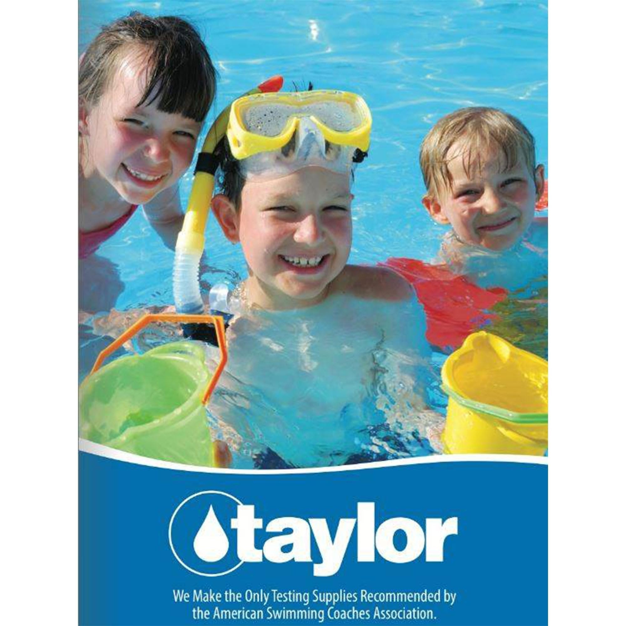 Taylor K-1003 Safety Plus Swimming Pool Chlorine Bromine pH Alkalinity Test Kit