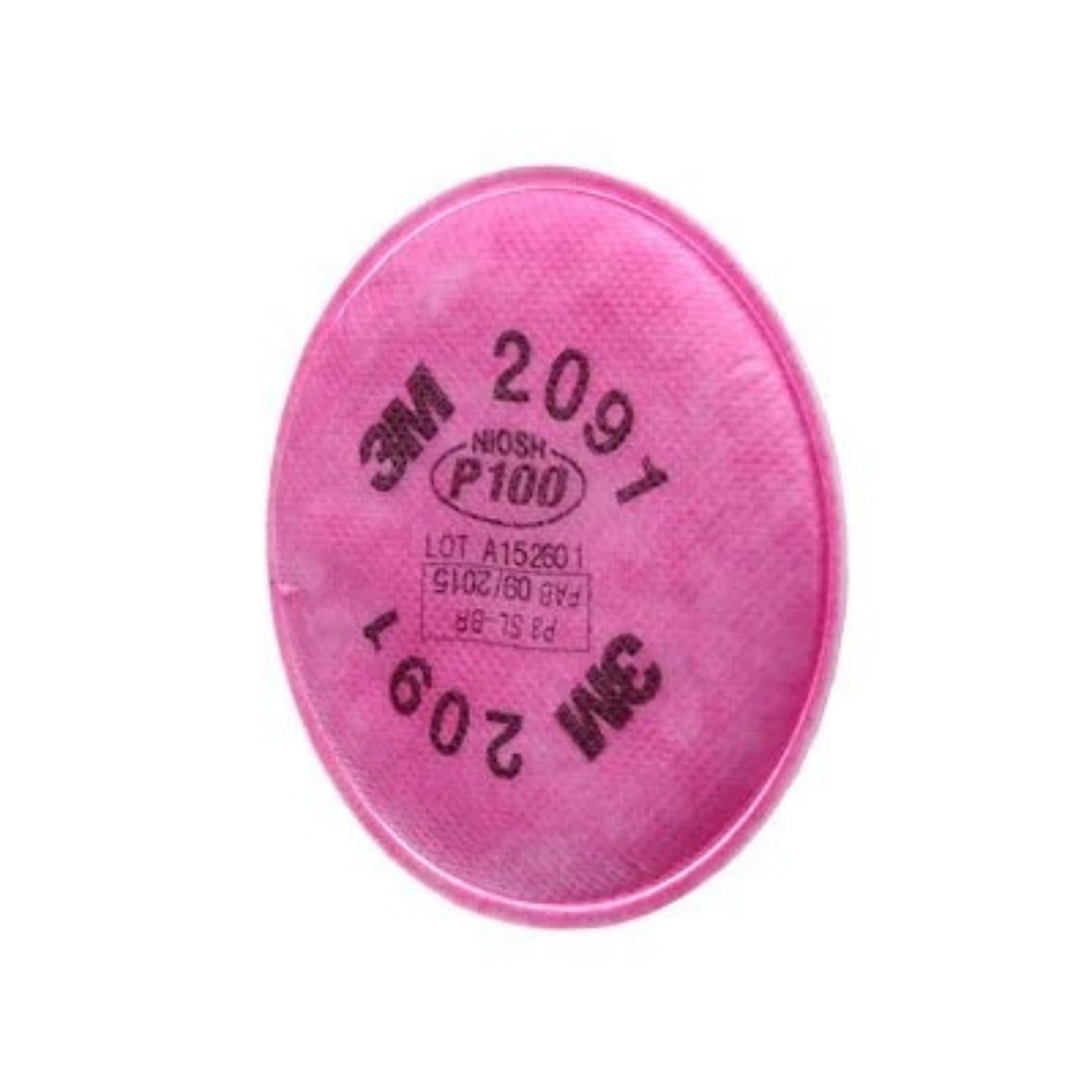 3M™ Particulate Filter 2091/07000(AAD), P100 - Magenta