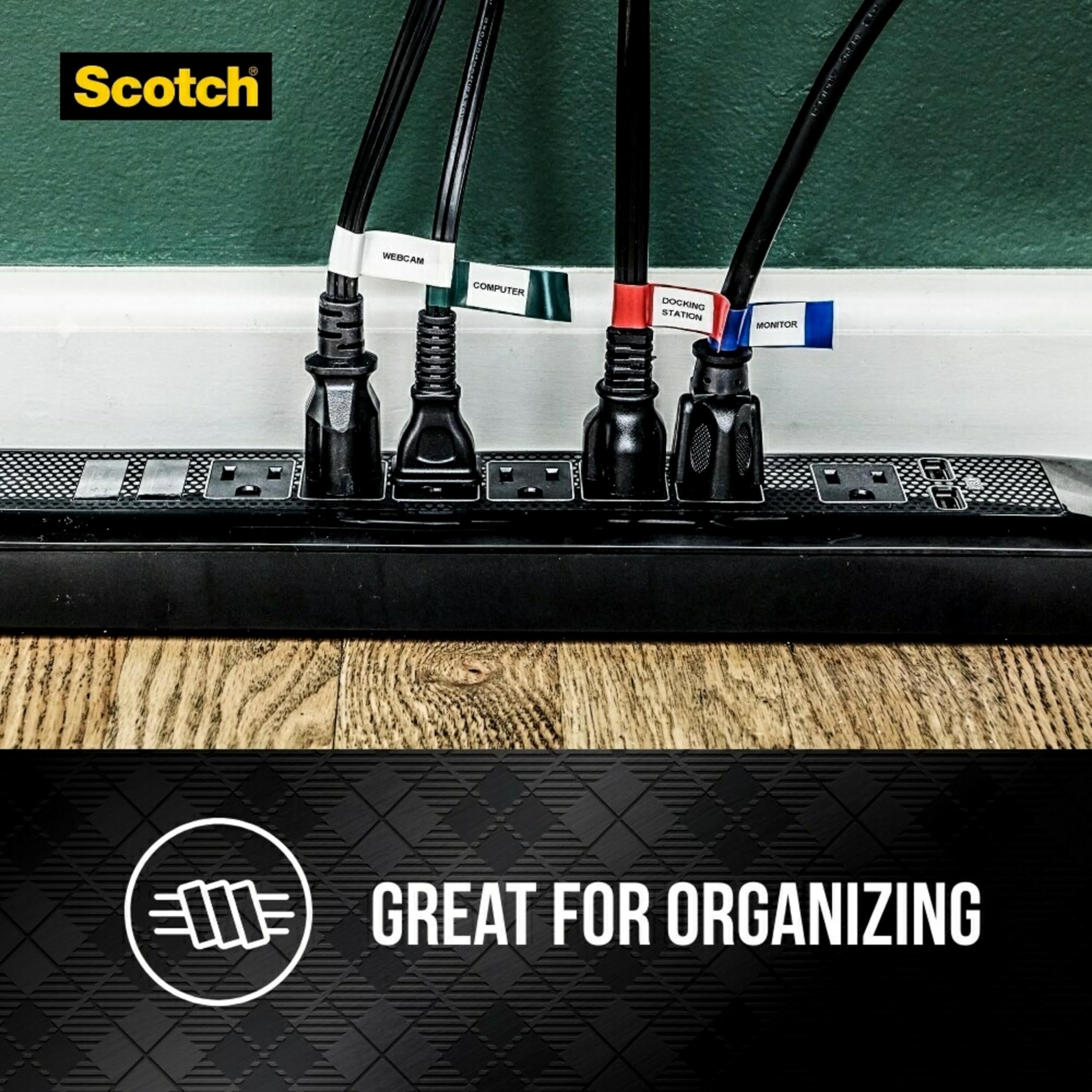 3M Safety 10828 10828-DL-2W Electrical Tape, 3/4" by 66', White, 66 Foot