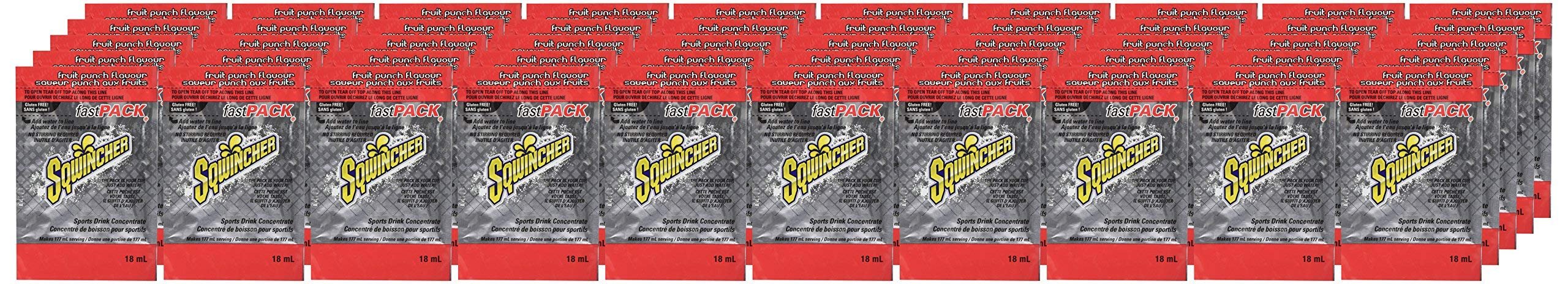 Sqwincher Fast Pack Liquid Concentrate Electrolyte Replacement Beverage Mix