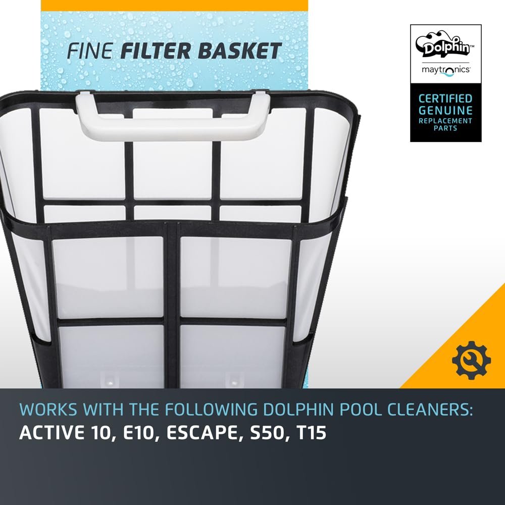 Dolphin Genuine Replacement Part — Fine Filter Basket — Part Number 9991461-R1