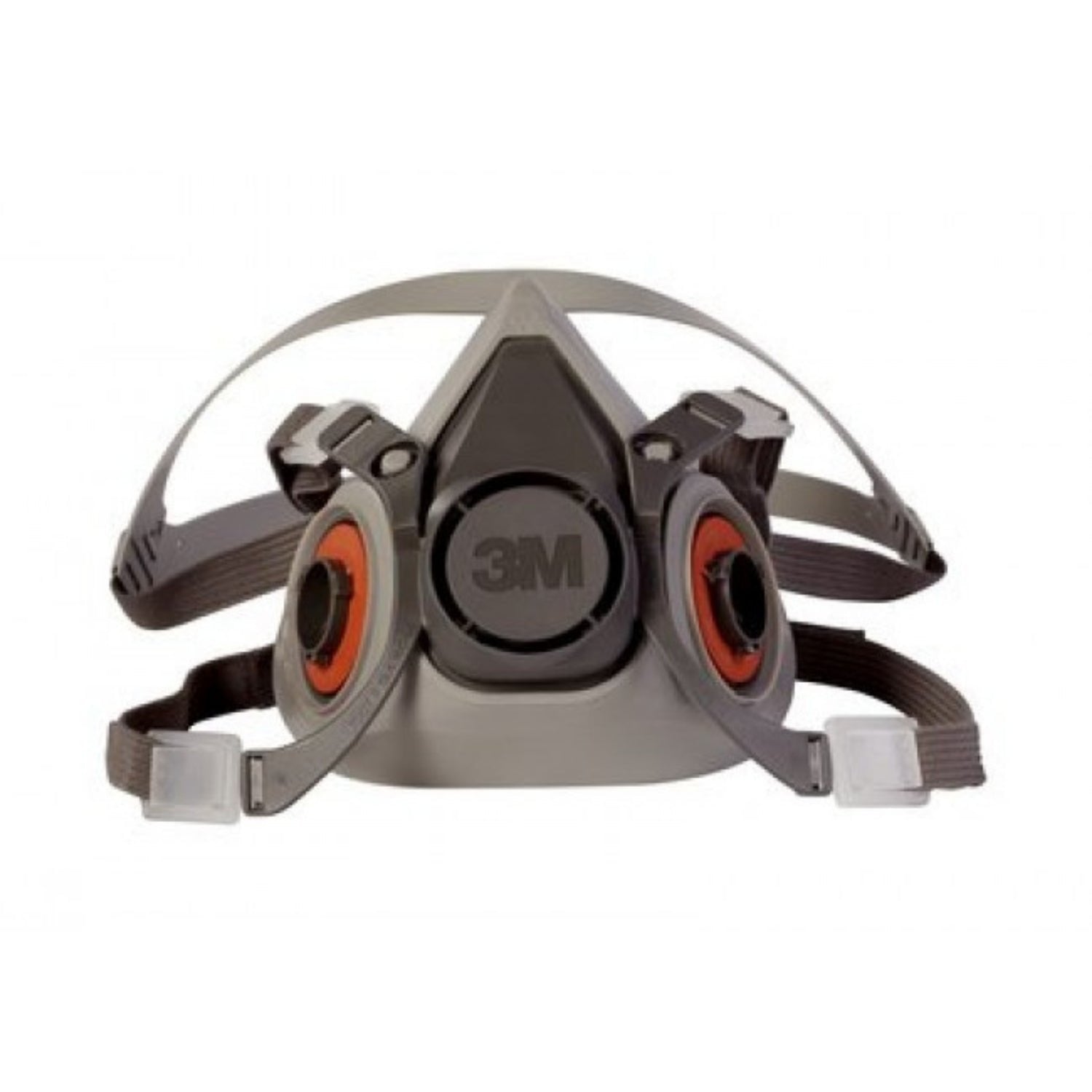 3M™ Half Facepiece Reusable Respirator 6200 - 6000 Series, Medium, Resist Gases, Vapors, Particulates, Adjustable Strap