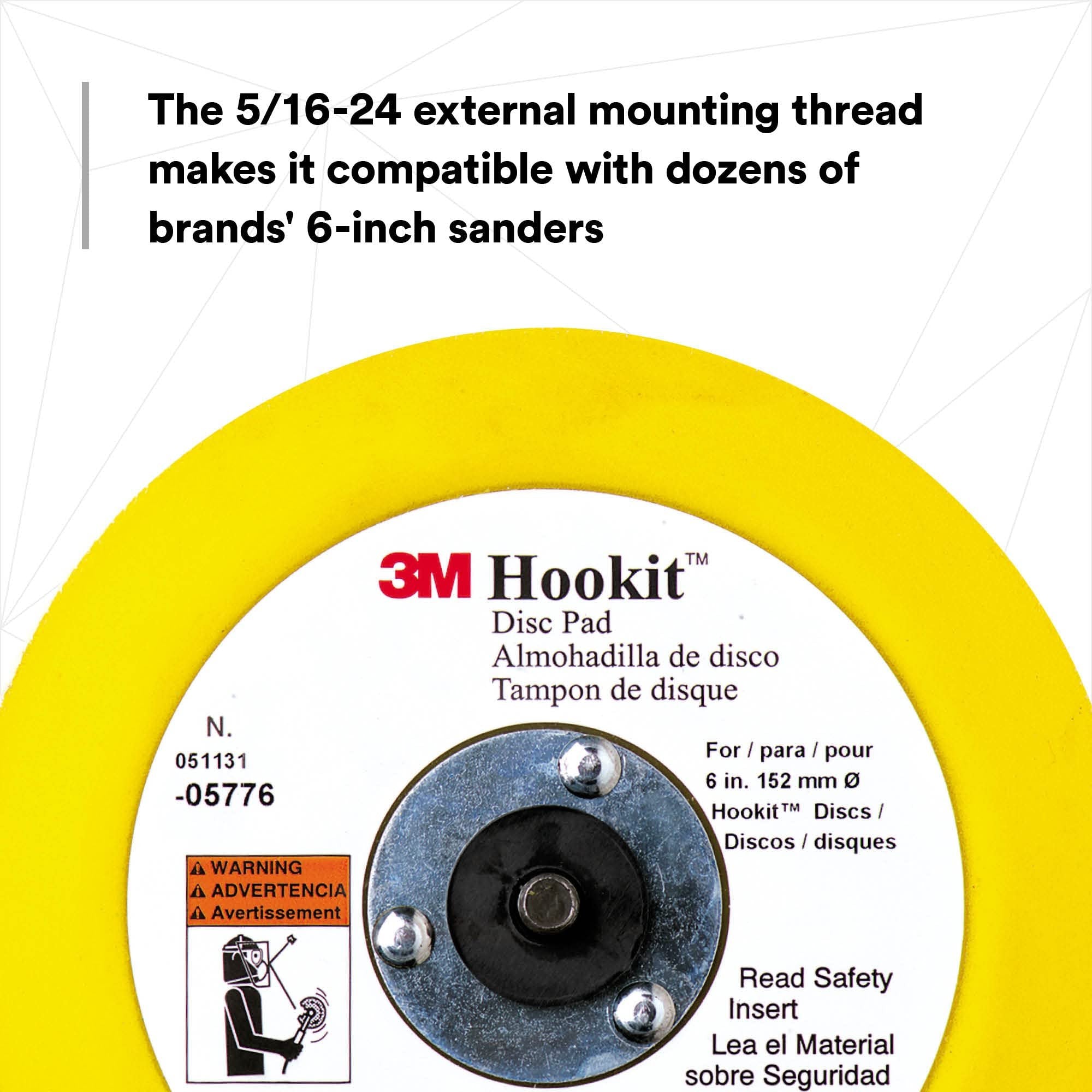 3M 05779 Hookit 8" Disc Pad