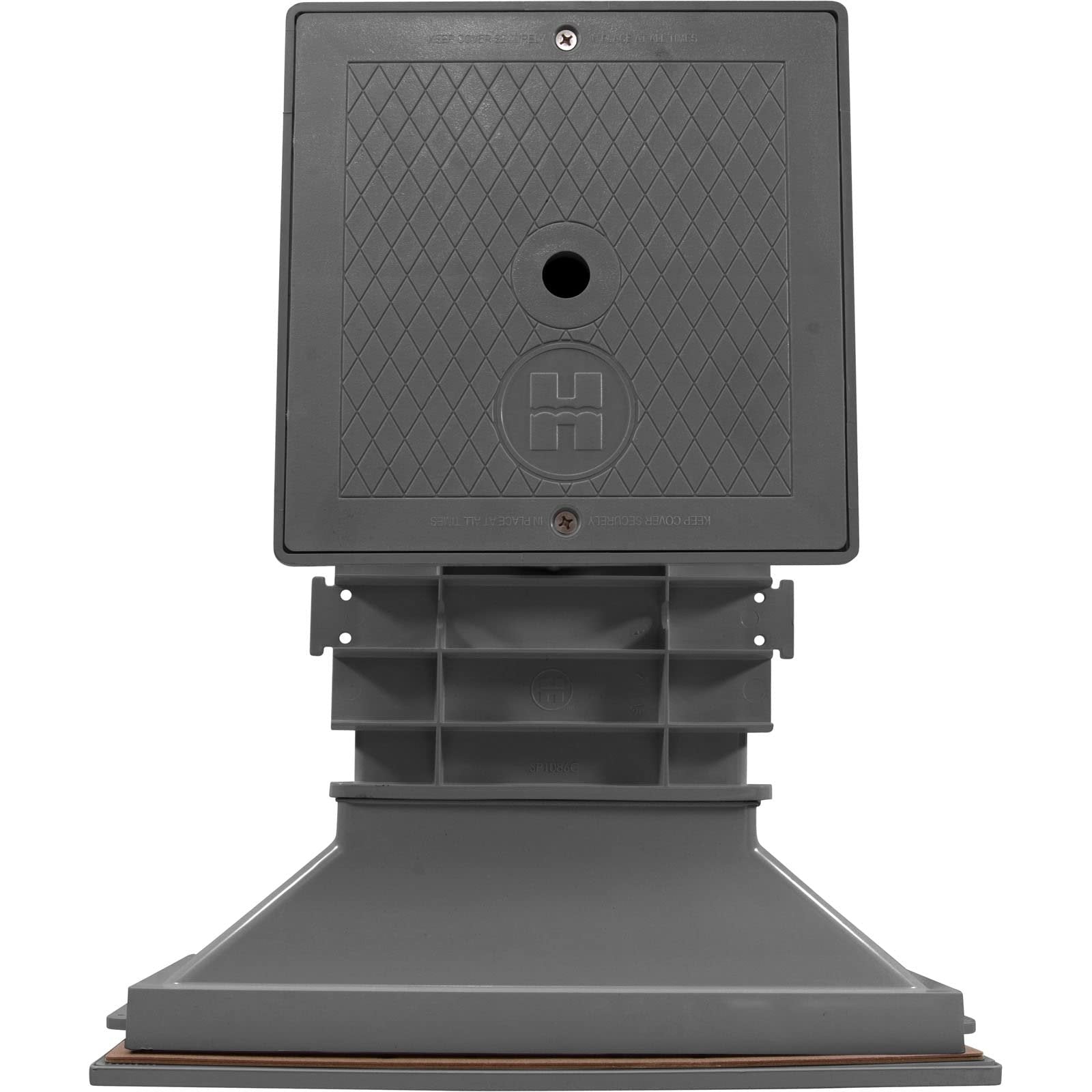 Hayward SP10852OMTEDGR 1-1/2-Inch FIP Dark Gray Wide Track Auto-Skim Skimmer with Main Drain and Fitting