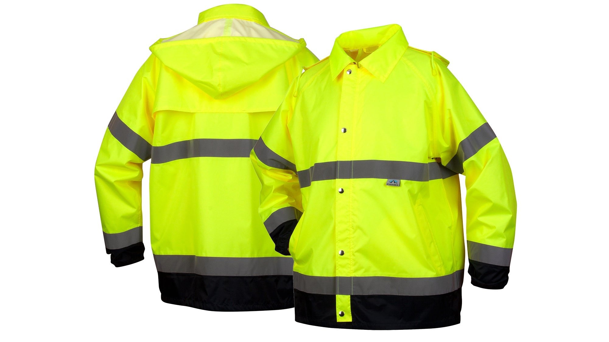 PYRAMEX RRWJ3110- Premium Hi-vis Rainwear Jacket