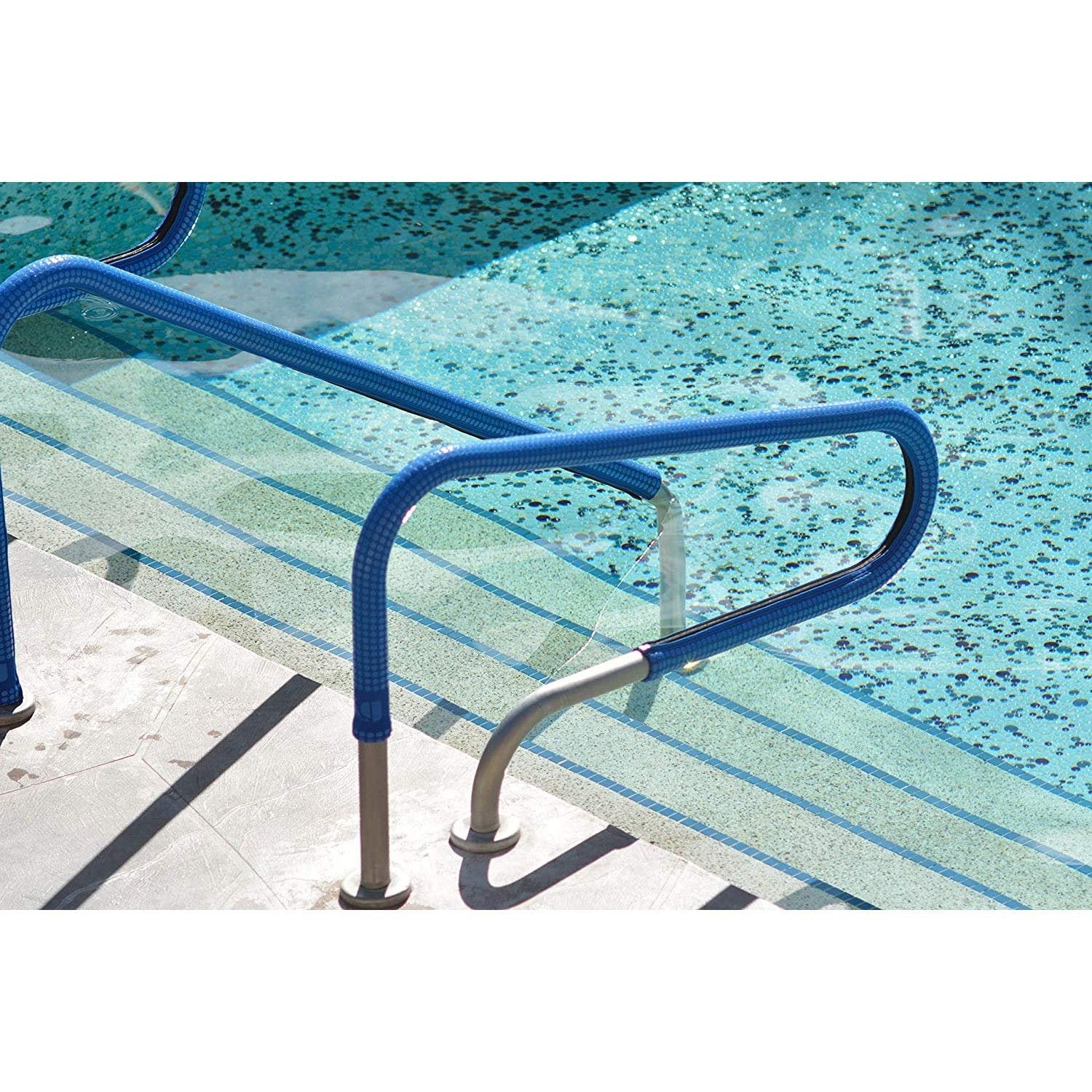 KoolGrips Royal Blue Comfort Swimming Pool and Spa Ladder Handrail Grip - 6 Foot