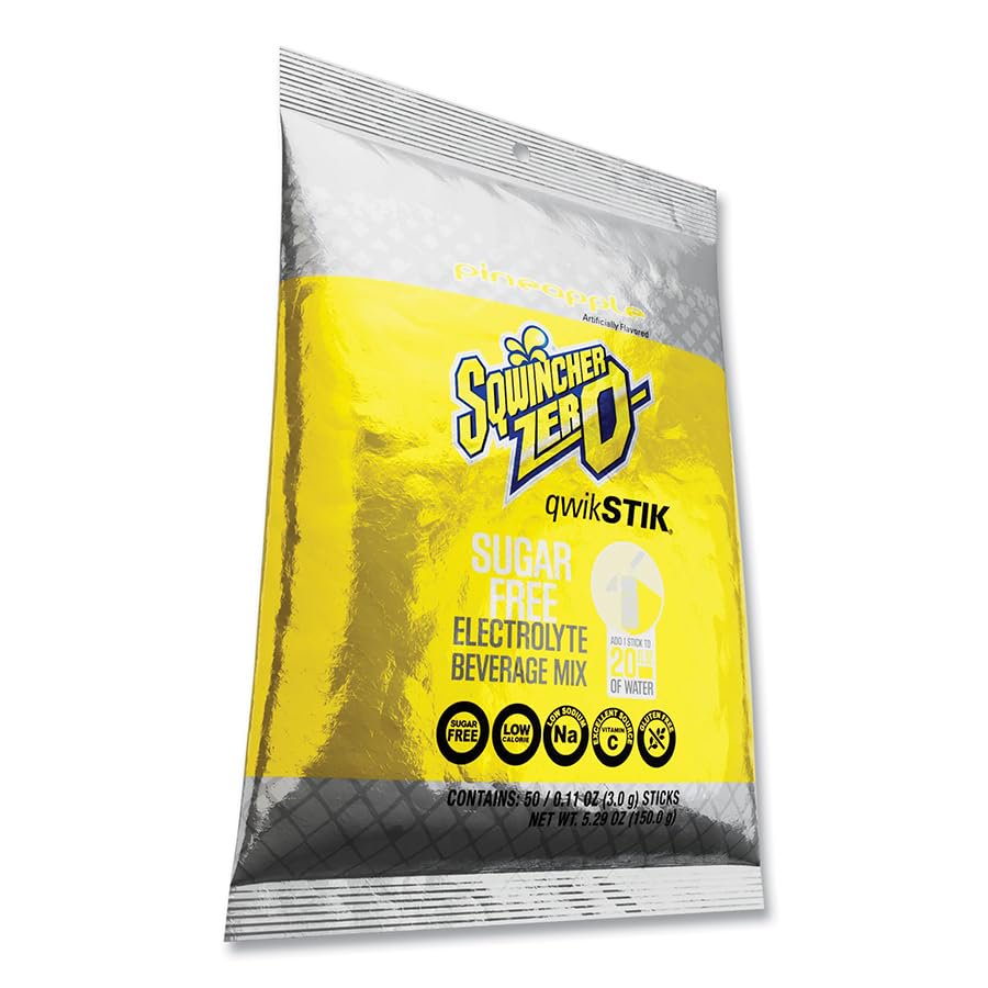 Sqwincher Zero Qwik Stik Electrolyte Drink Mix Variety Pack – Sugar Fr ...