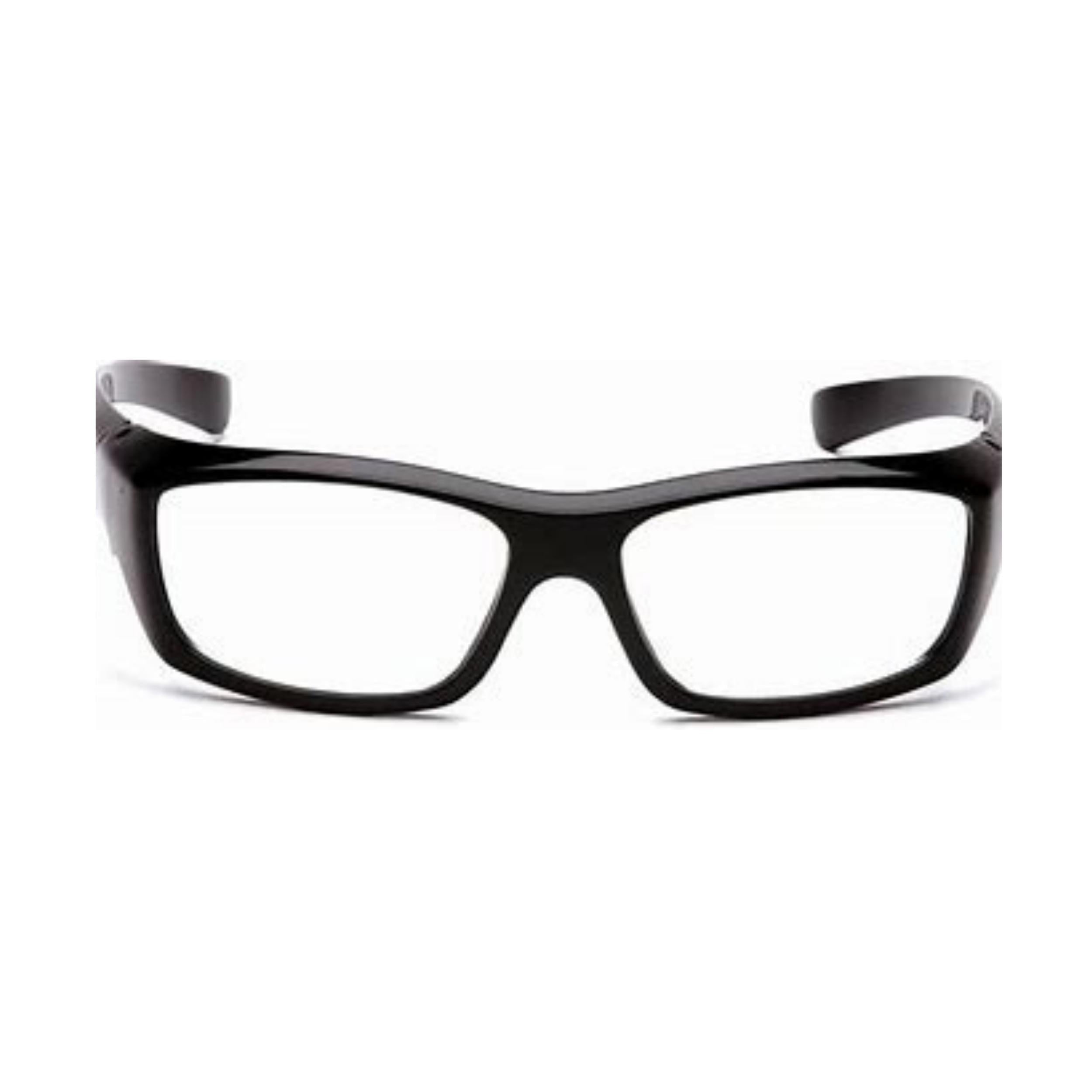 PYRAMEX-SB7910DRX Clear Lens with Black Frame 12 PACK