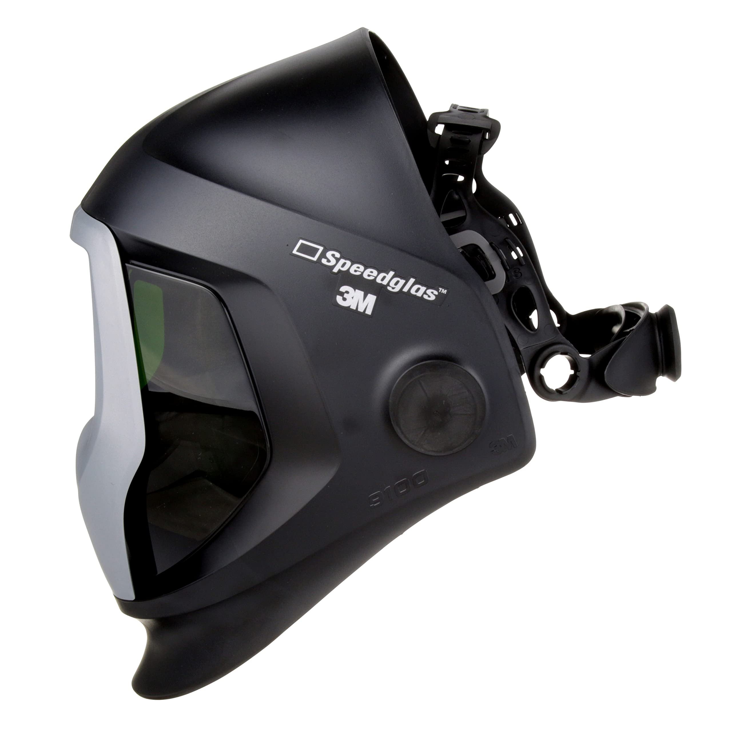 3M Speedglas 9100 Welding Helmet 06-0300-51SW, with SideWindows, Headband and Silver Front Panel