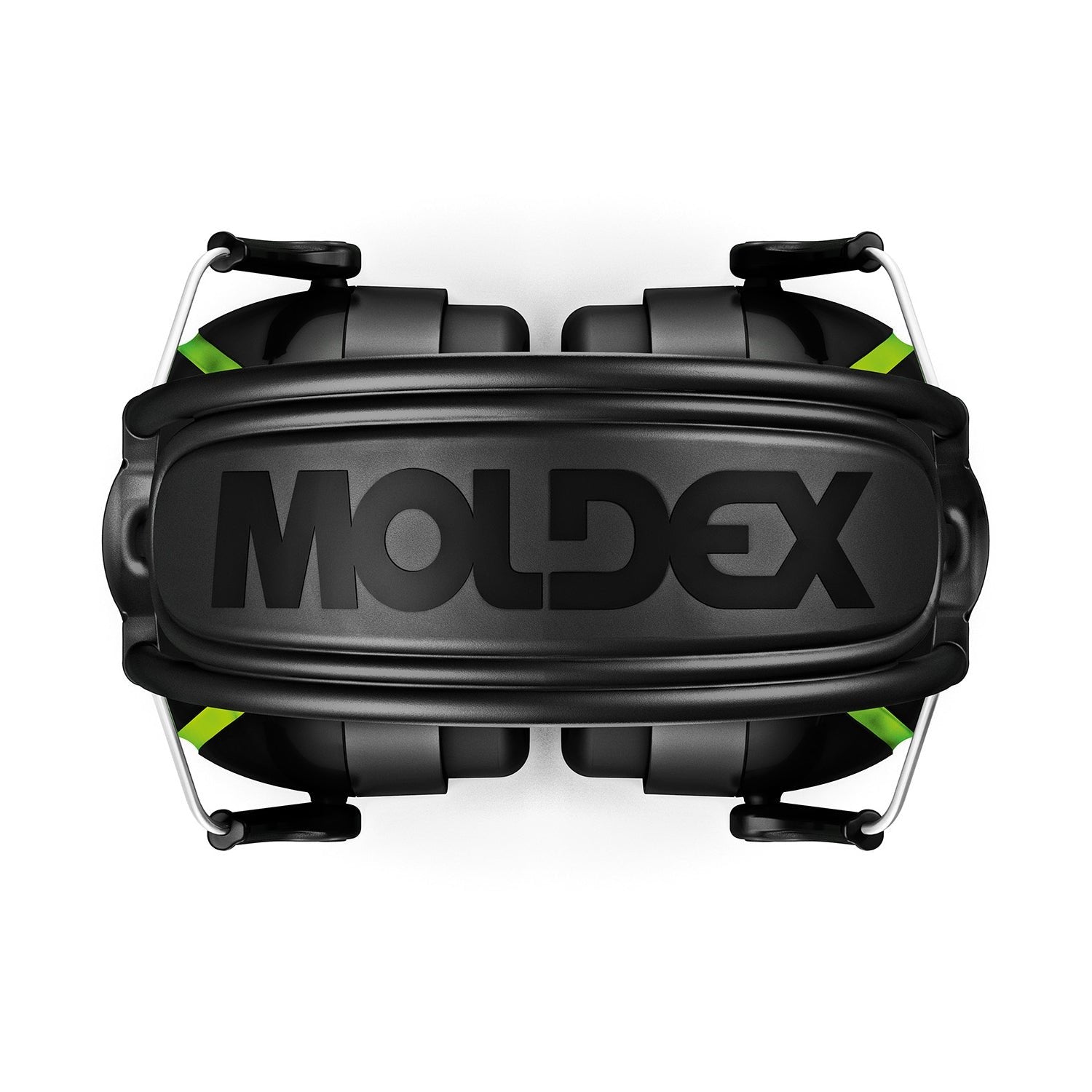 MOLDEX 6130- MX Series Earmuffs, 30 dB, Black/Green, Headband