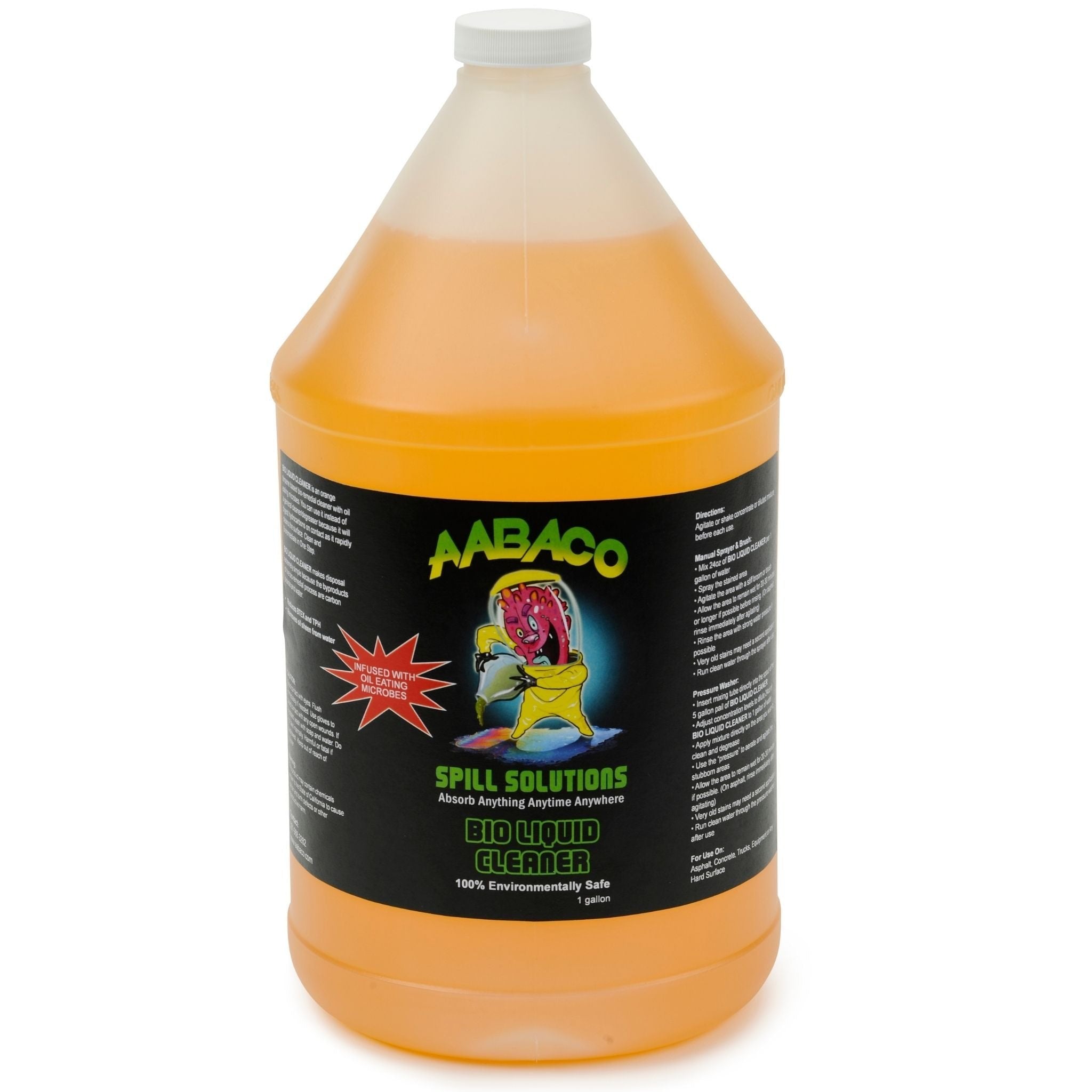 AABACO Biodegradable Liquid Cleaner & Degreaser Infused with Oil Eating Microbes