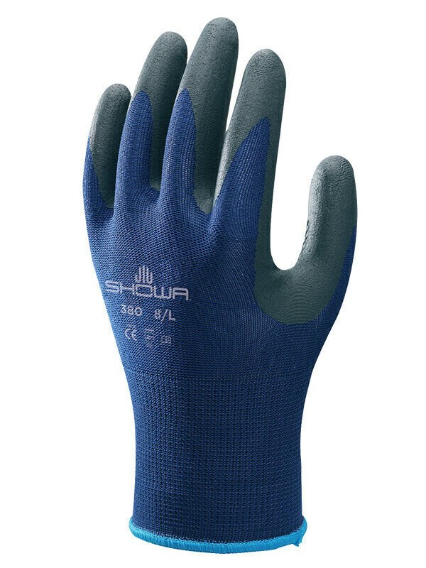 Showa Atlas 380 Ventulus Nitrile Foam Super Grip Work Gloves