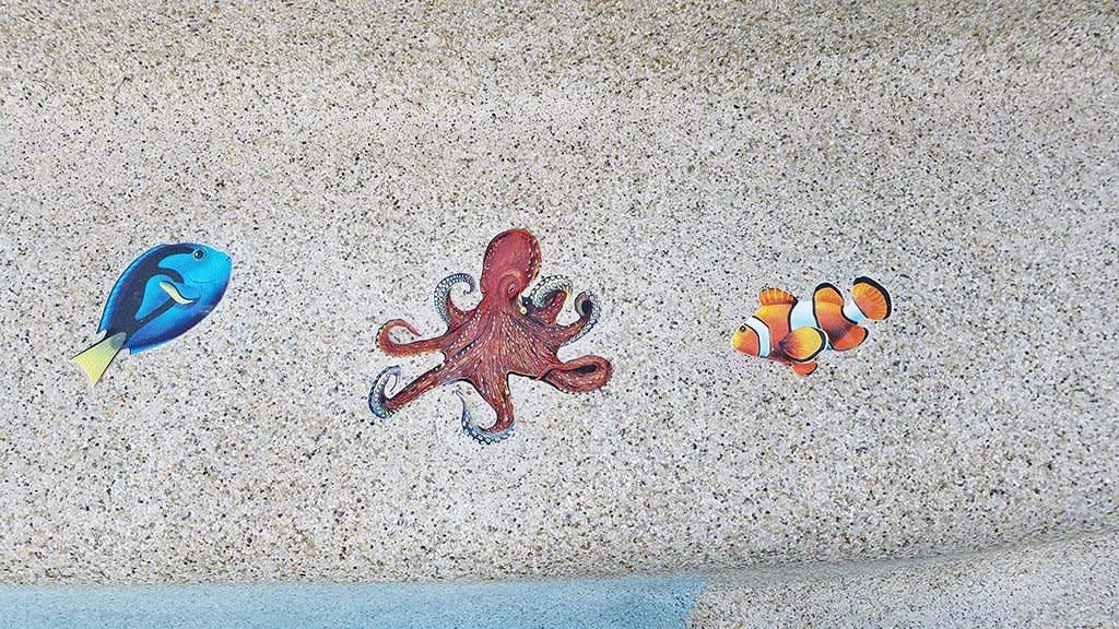 Blue Tang Porcelain Swimming Pool Mosaic