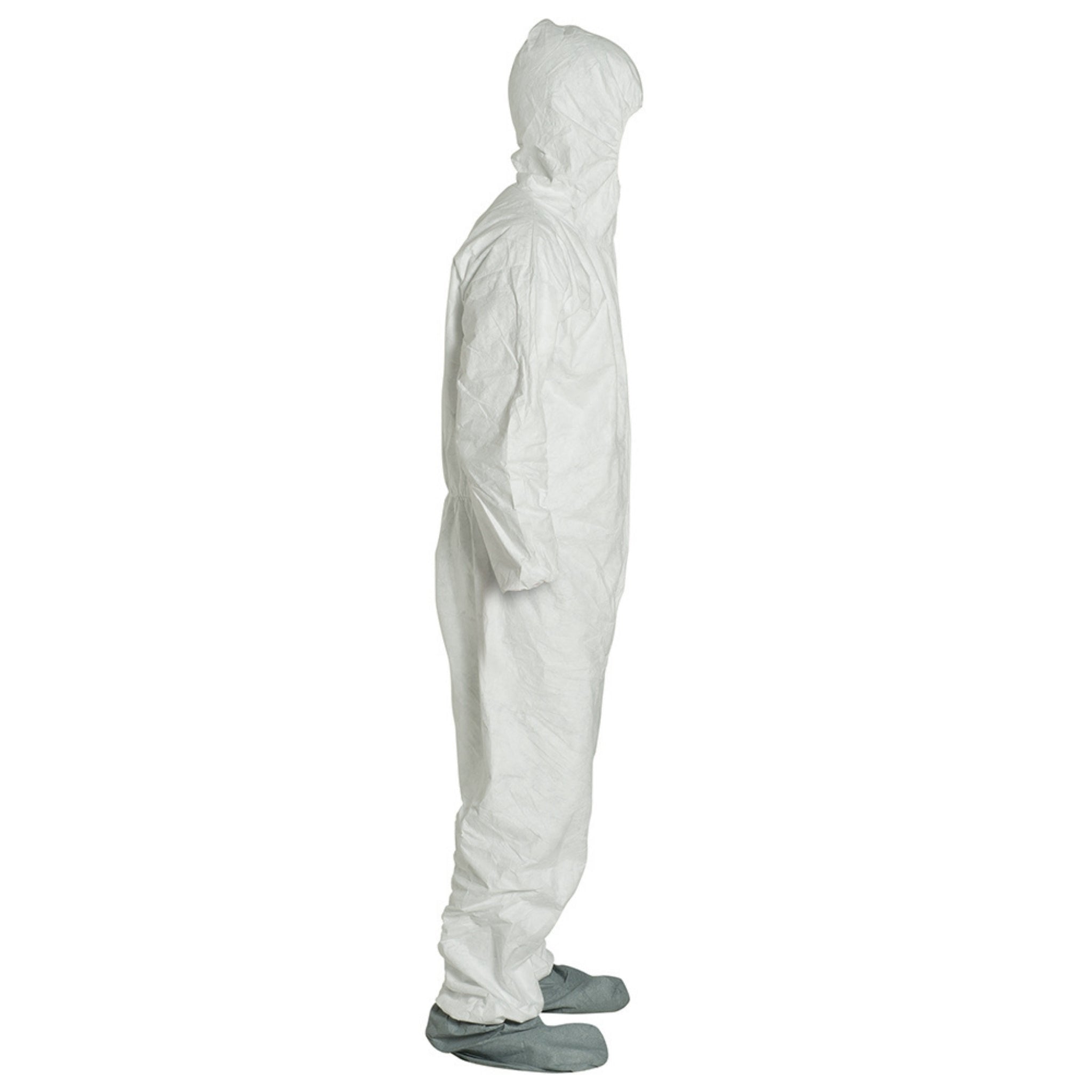 DuPont TY122S- 1 Suit: Tyvek 400 Disposable Protective Coverall, White