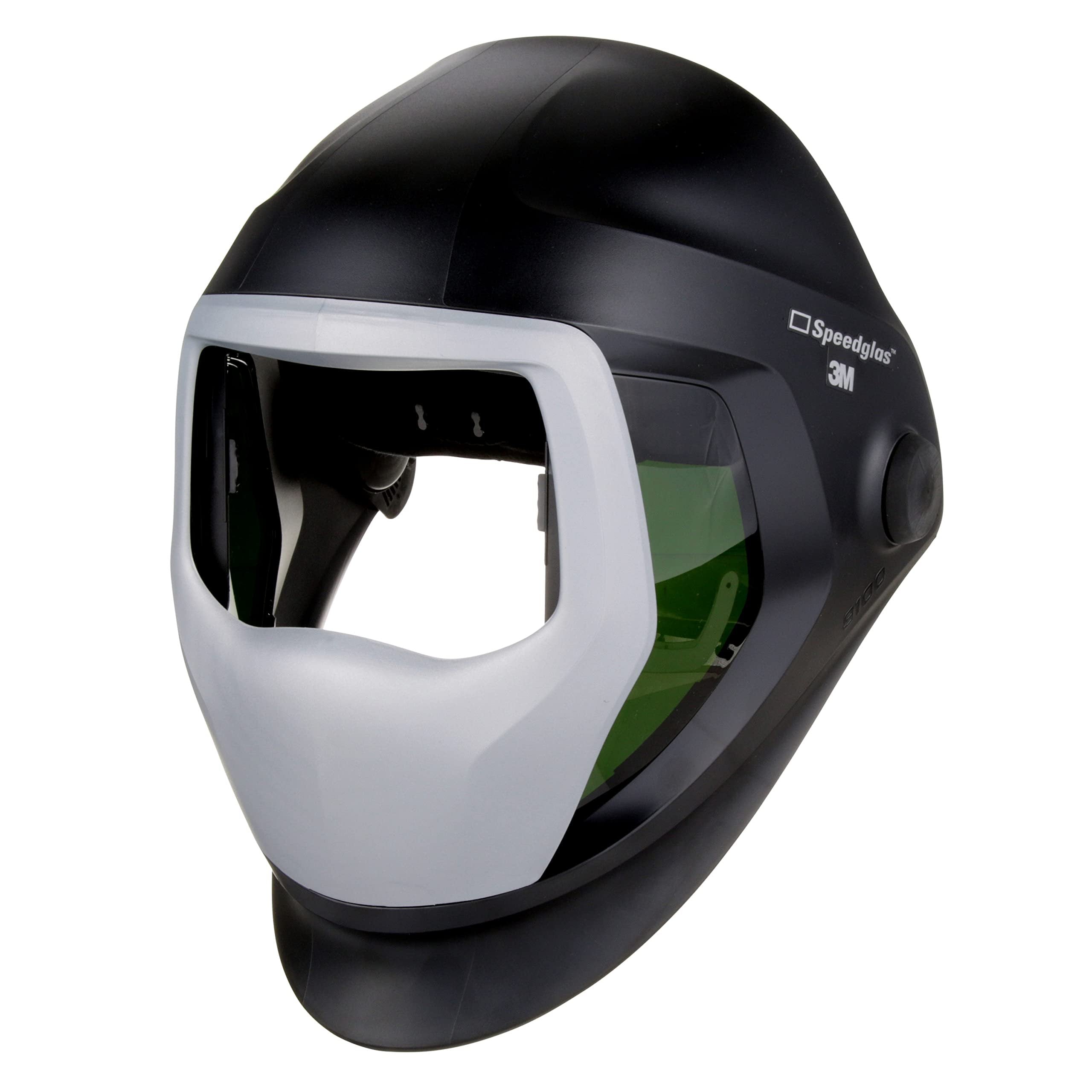 3M Speedglas 9100 Welding Helmet 06-0300-51SW, with SideWindows, Headband and Silver Front Panel