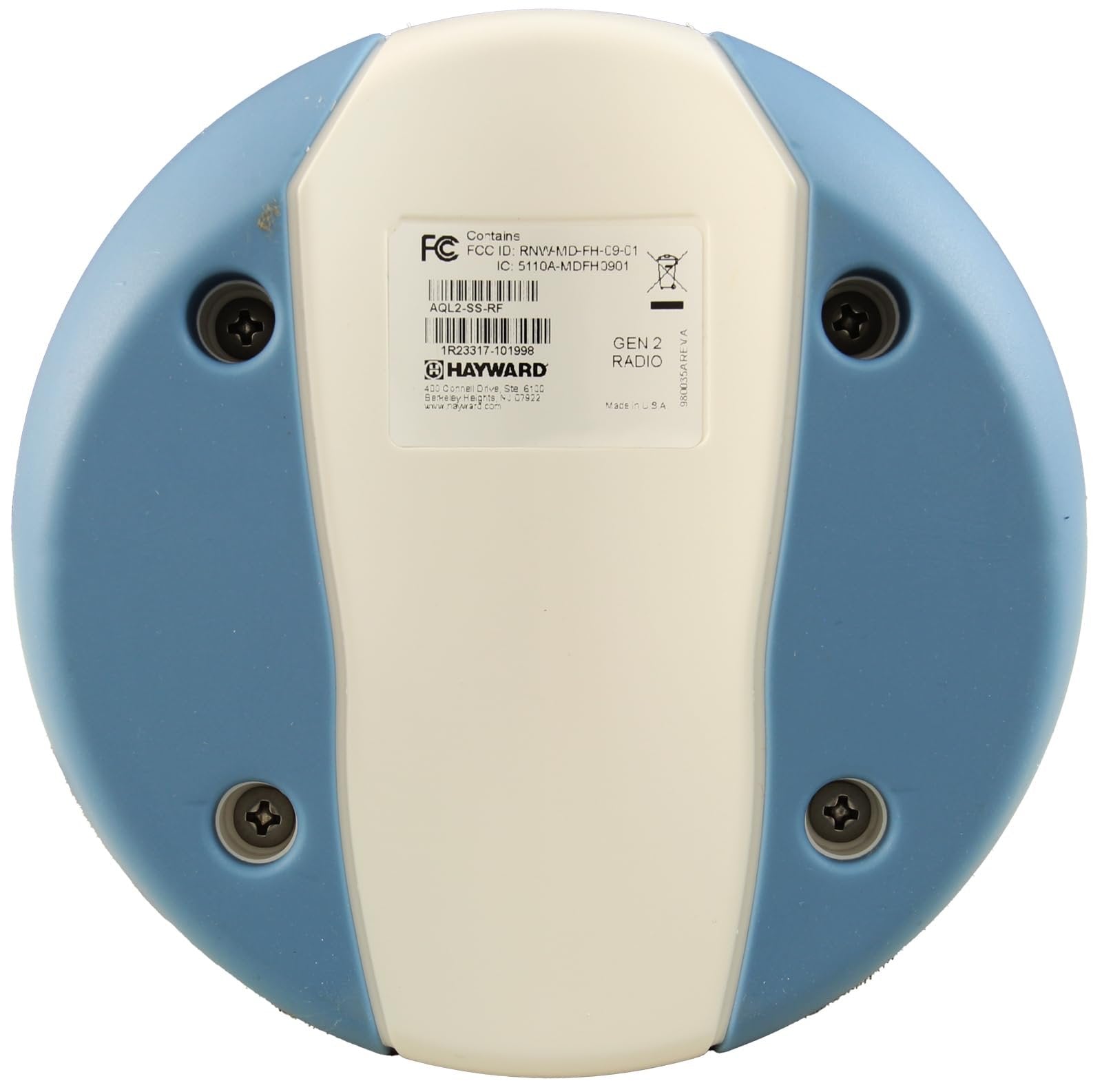 Hayward AQL2-SS-RF Wireless Spa Side Remote