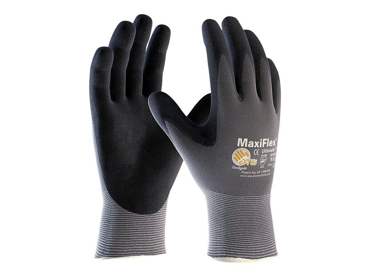 PIP GTek 34-874 MaxiFlex ATG Ultimate Nitrile Micro Foam Coated Gloves XXSM-3XL