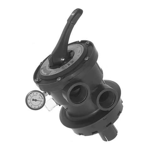 Hayward SP0715ALL VariFlo Side-Mount Control Value, Black
