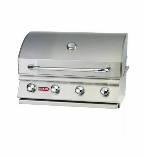BULL GRILLS 30" Liquid Propane Outlaw Drop In Grill 4 Burner 60K BTU 26038