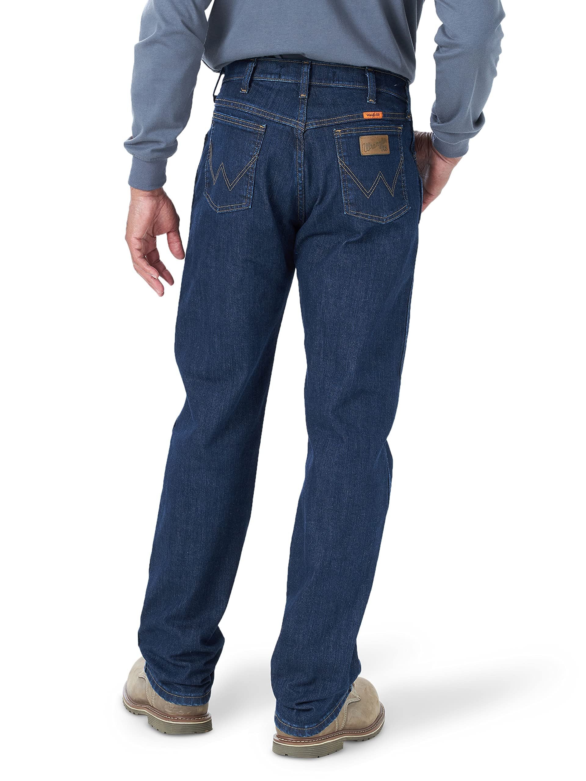 Wrangler Men's Flame Resistant Original Fit Jeans