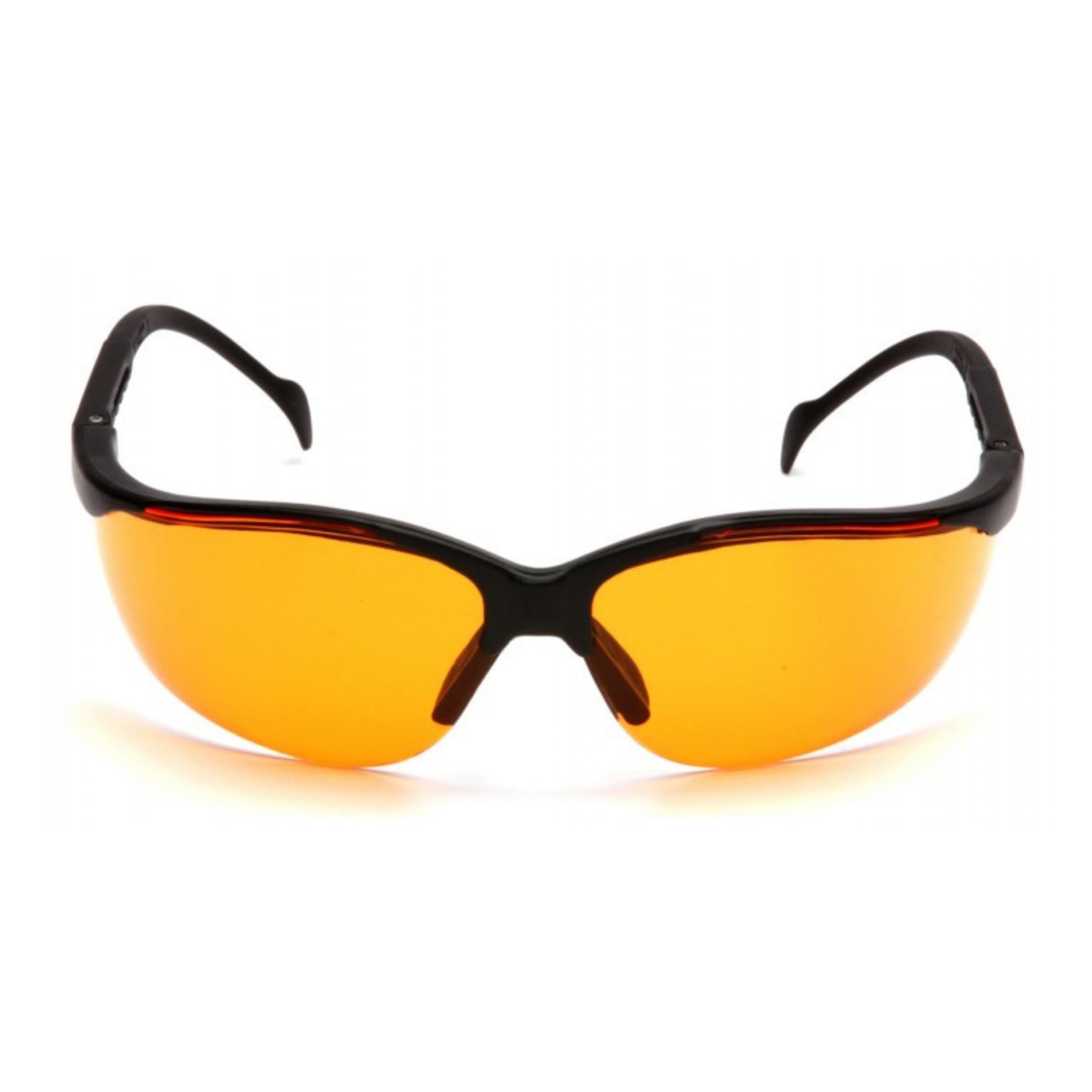 PYRAMEX-SB1840S Orange Lens with Black Frame