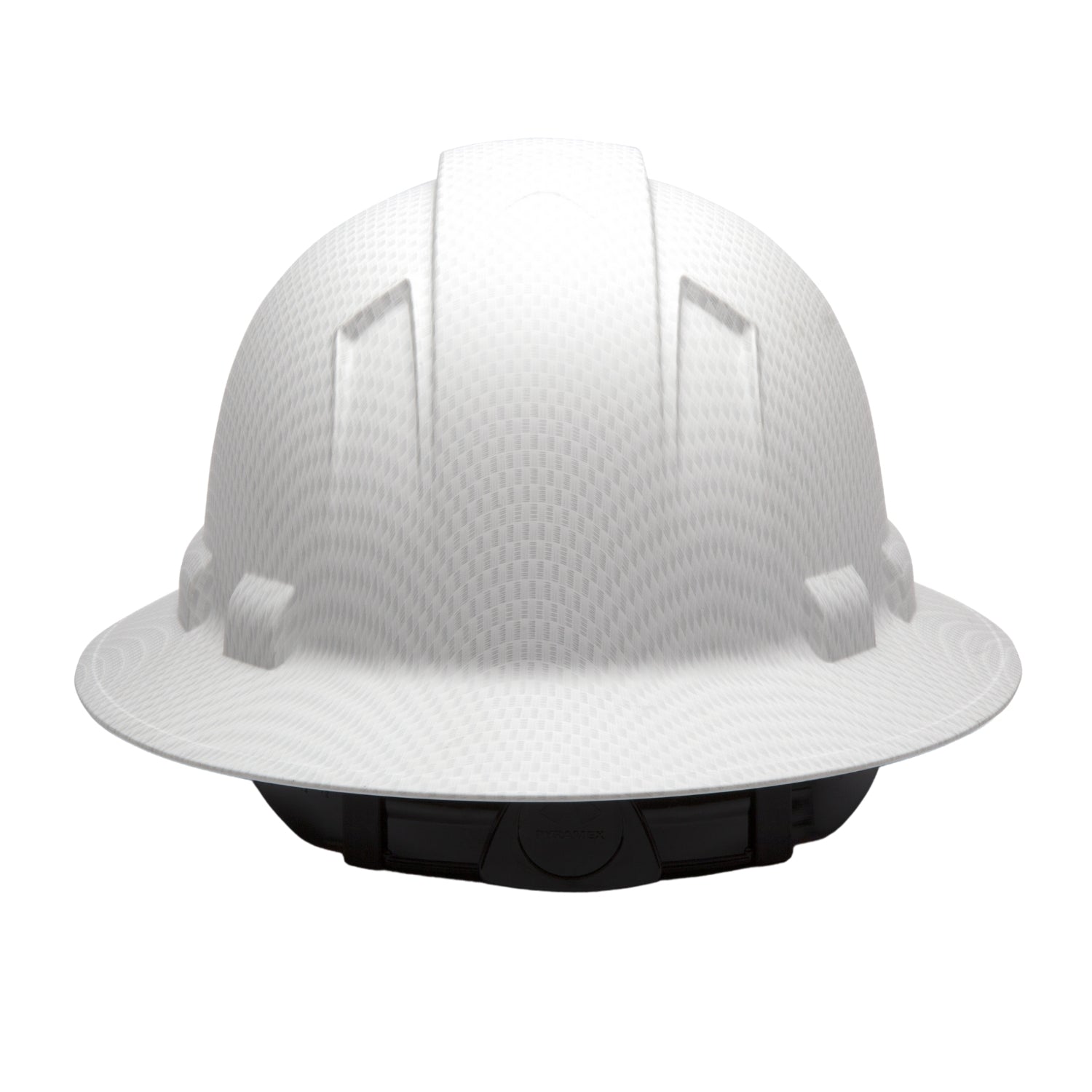 PYRAMEX HP54116- WHITE GRAPITE RIDGELINE FULL BRIM HARD HAT