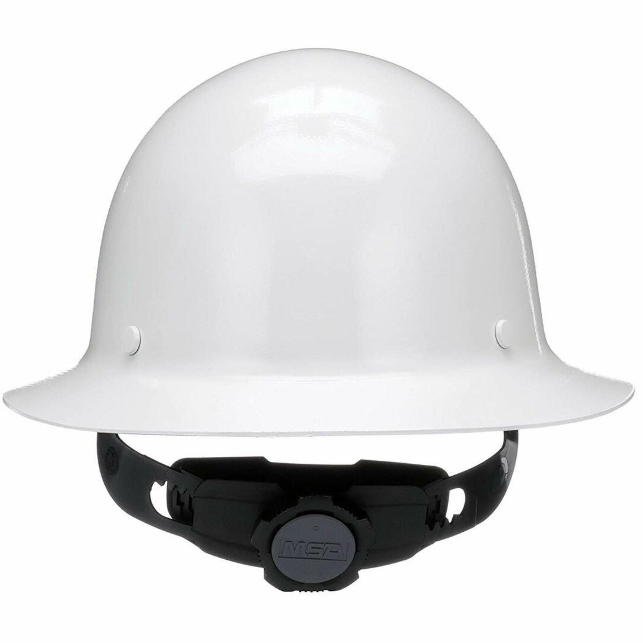 Skullgard Protective Hat White - 475408 W/ Fas-Trac III Suspension, Standard