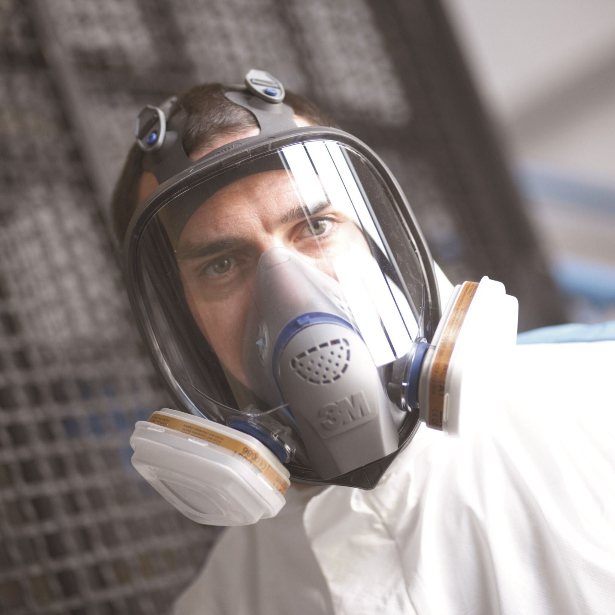 3M FF-402 Ultimate FX Full Facepiece Reusable Respirator Series Medium FF-400 - Foto 4