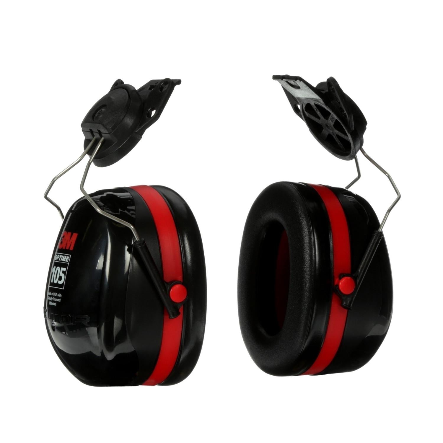 3M™ PELTOR™ Optime™ 105 Earmuffs H10P3E, Hard Hat Attached