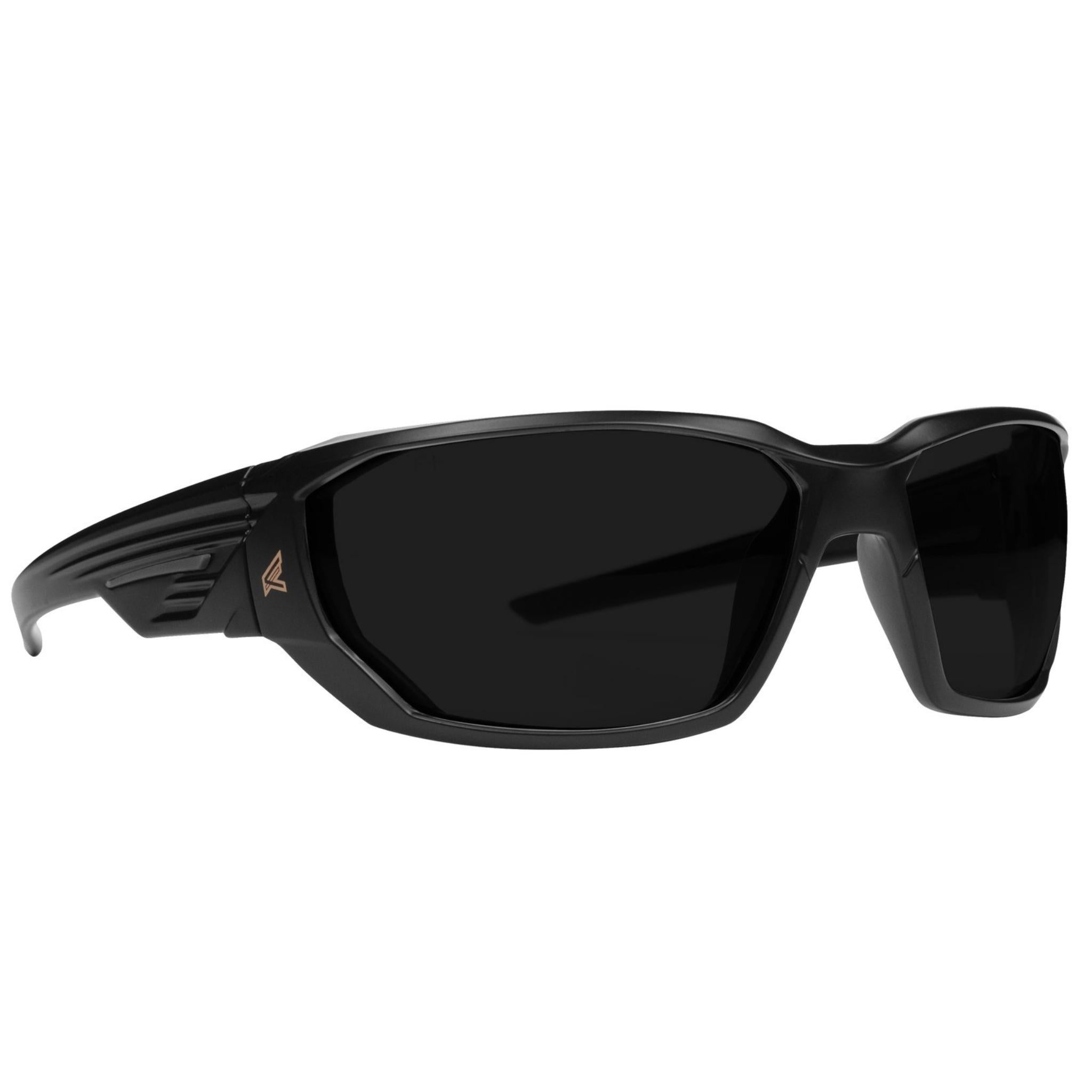 EDGE TXD416 Matte Black Frame/Polarized Smoke Lens Safety Glasses