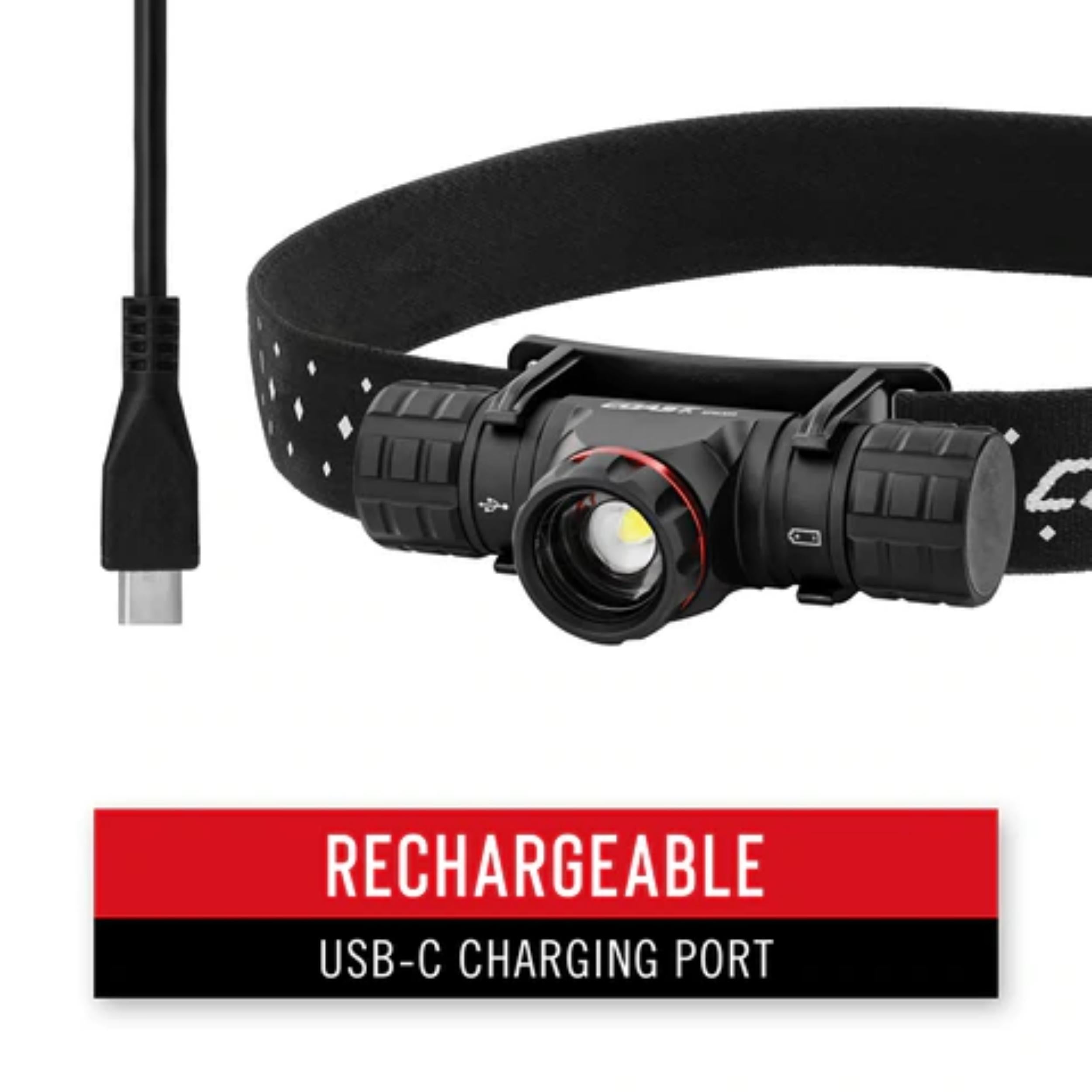 COAST XPH30R RECHARGEABLE- DUAL POWER HEADLAMP
