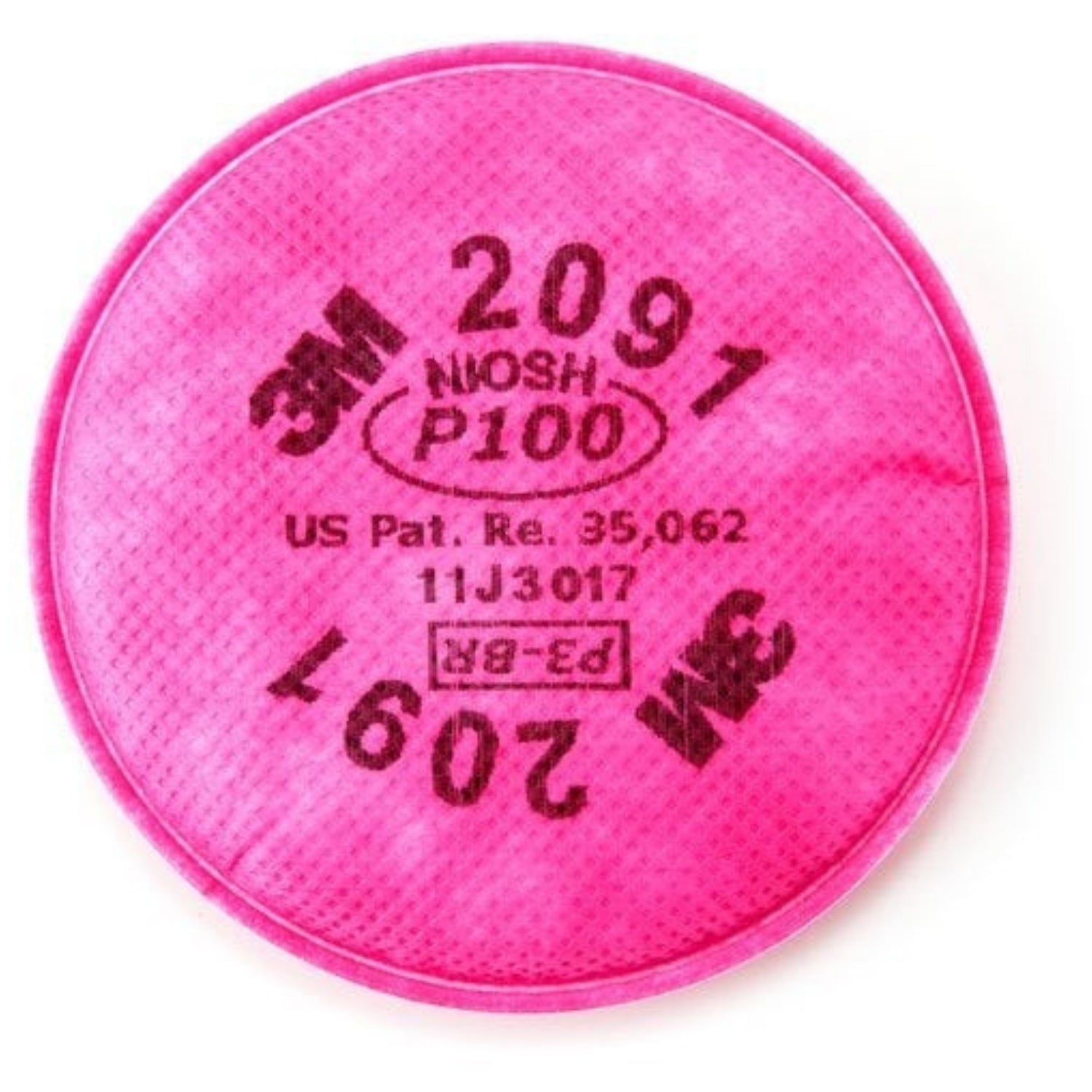 3M™ Particulate Filter 2091/07000(AAD), P100 - Magenta