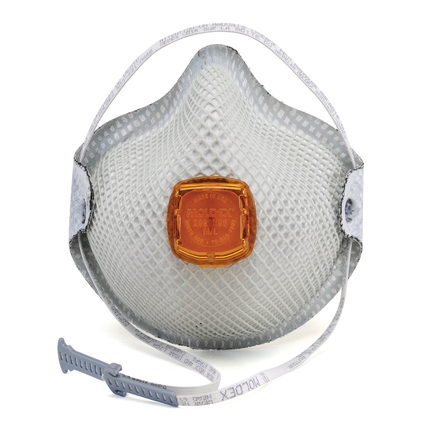 MOLDEX 2800N95 - Plus Relief From Organic Vapors Series Particulate Respirators With HandyStrap® & Ventex® Valve - 10/BOX