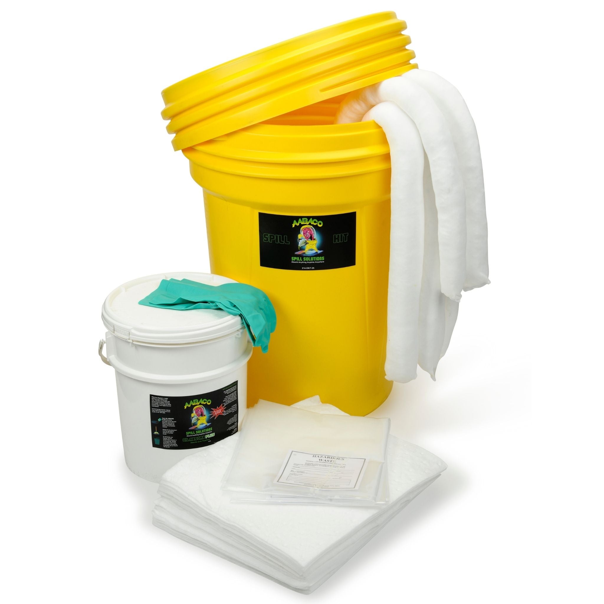 AABACO OIL ONLY SPILL KIT IN DRUM – 25 GALLONS