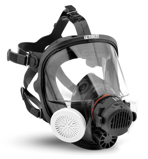 HONEYWELL 760008A - Silicone Full Facepiece Respirator - Medium/Large