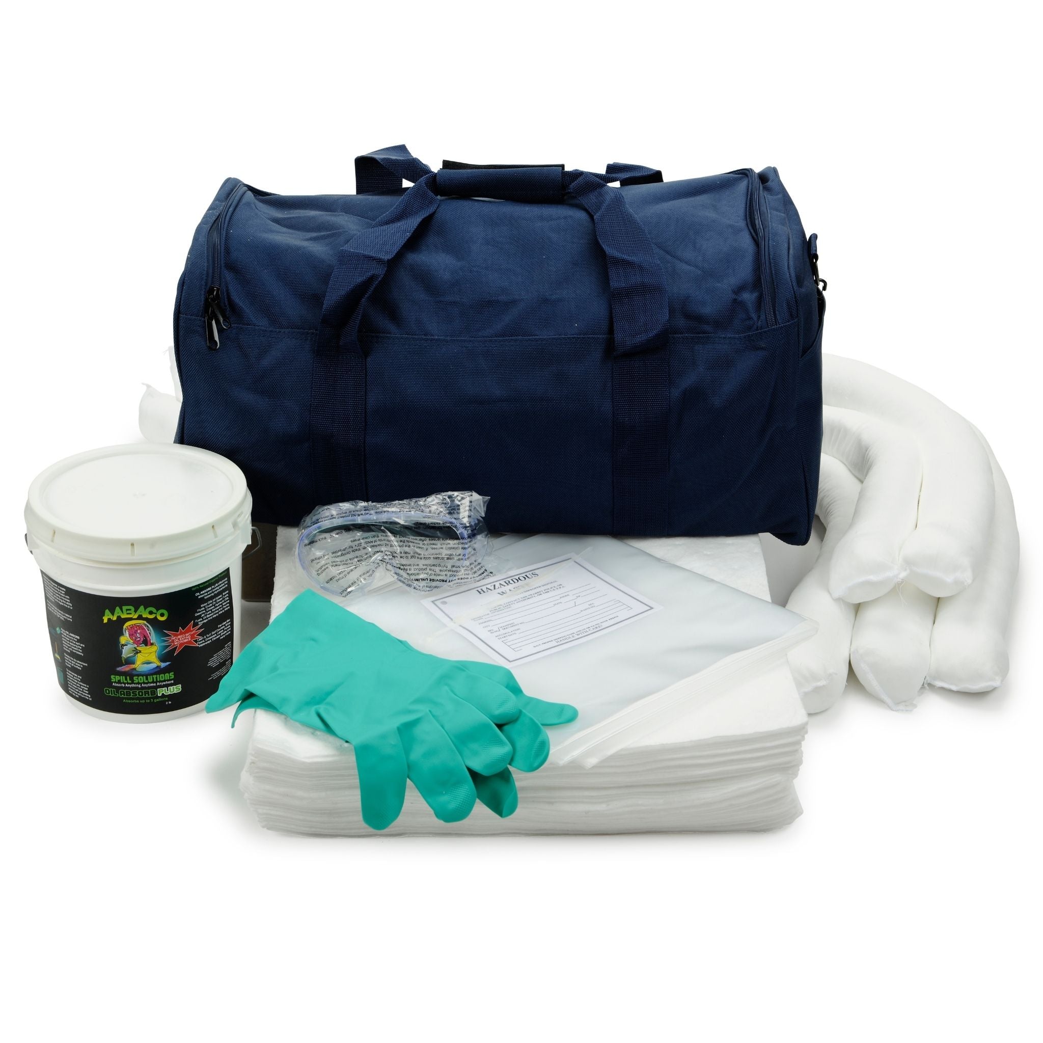 AABACO OIL ONLY SPILL KIT IN DUFFEL BAG – 16 GALLONS