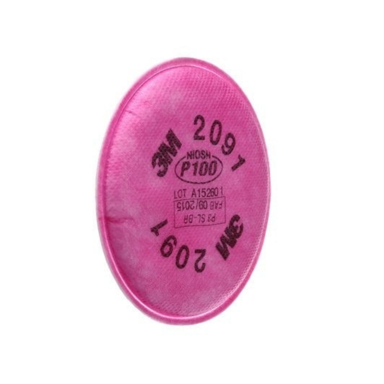 3M™ Particulate Filter 2091/07000(AAD), P100 - Magenta