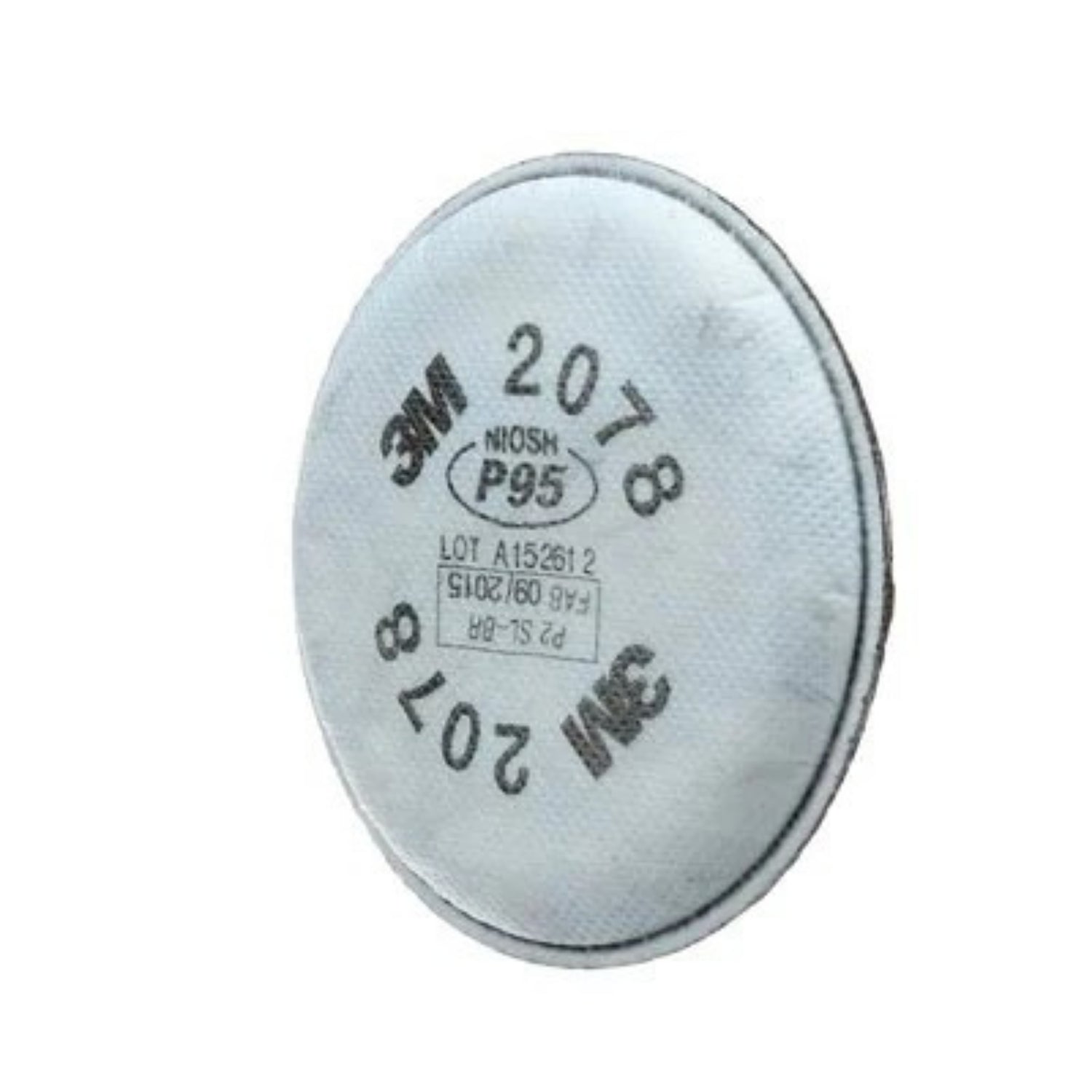 3M™ Particulate Filter 2078, P95, with Nuisance Level Organic Vapor/Acid Gas Relief