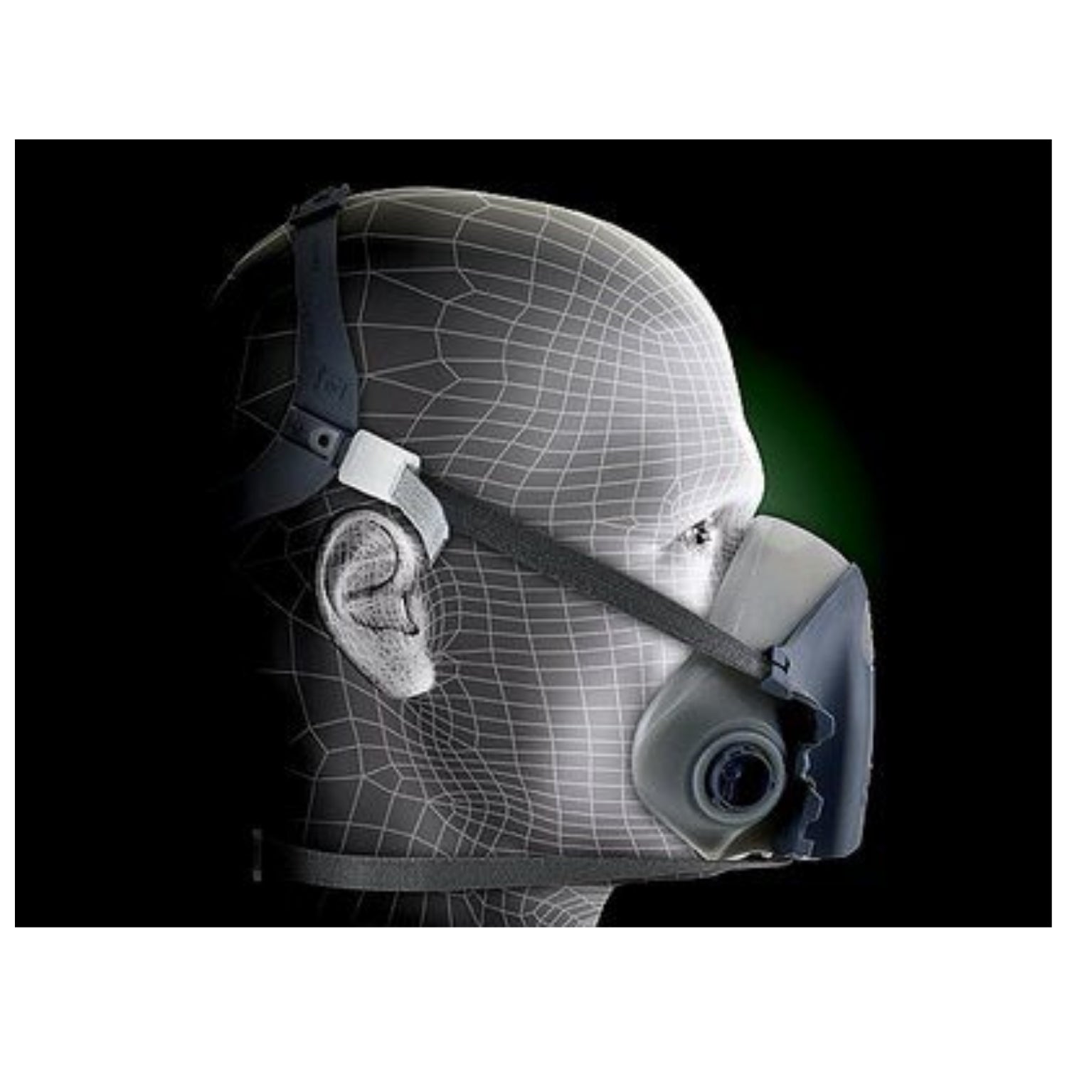 3M™ Half Facepiece Reusable Respirator 7501/37081(AAD) Small