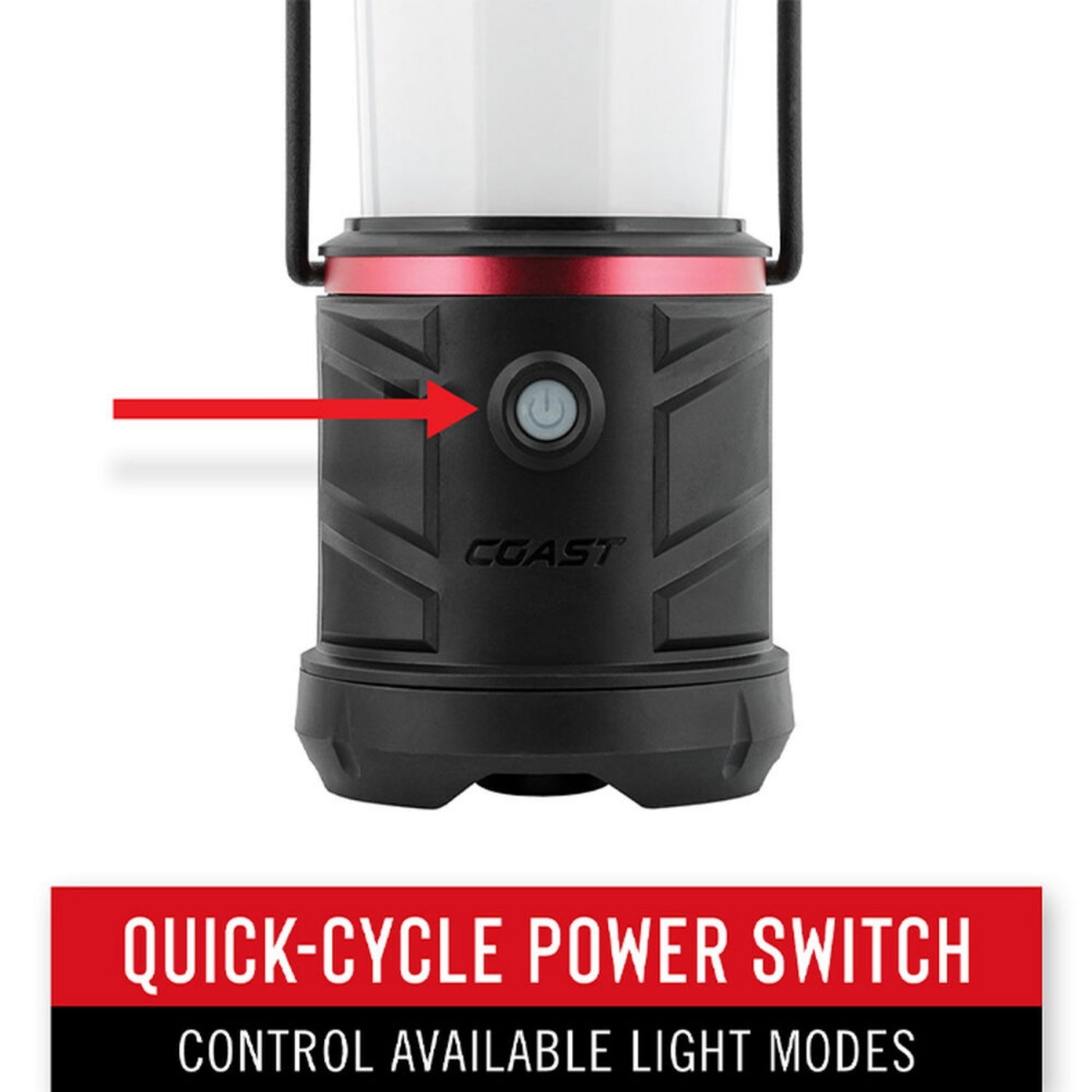 COAST EAL22 1300 Lumen Dual Color Stormproof LED Emergency Area Lantern