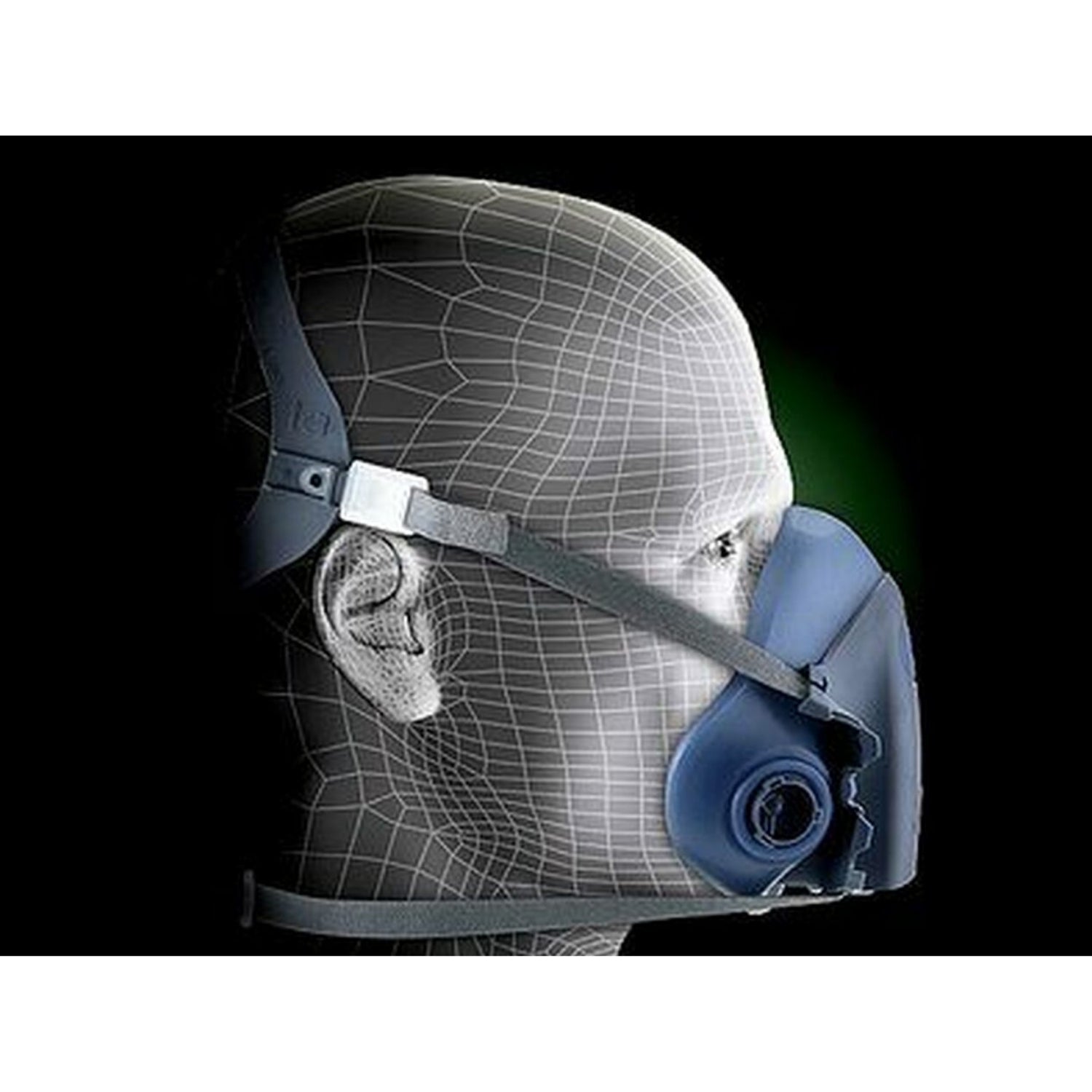 3M™ Half Facepiece Reusable Respirator 7502/37082(AAD) Medium
